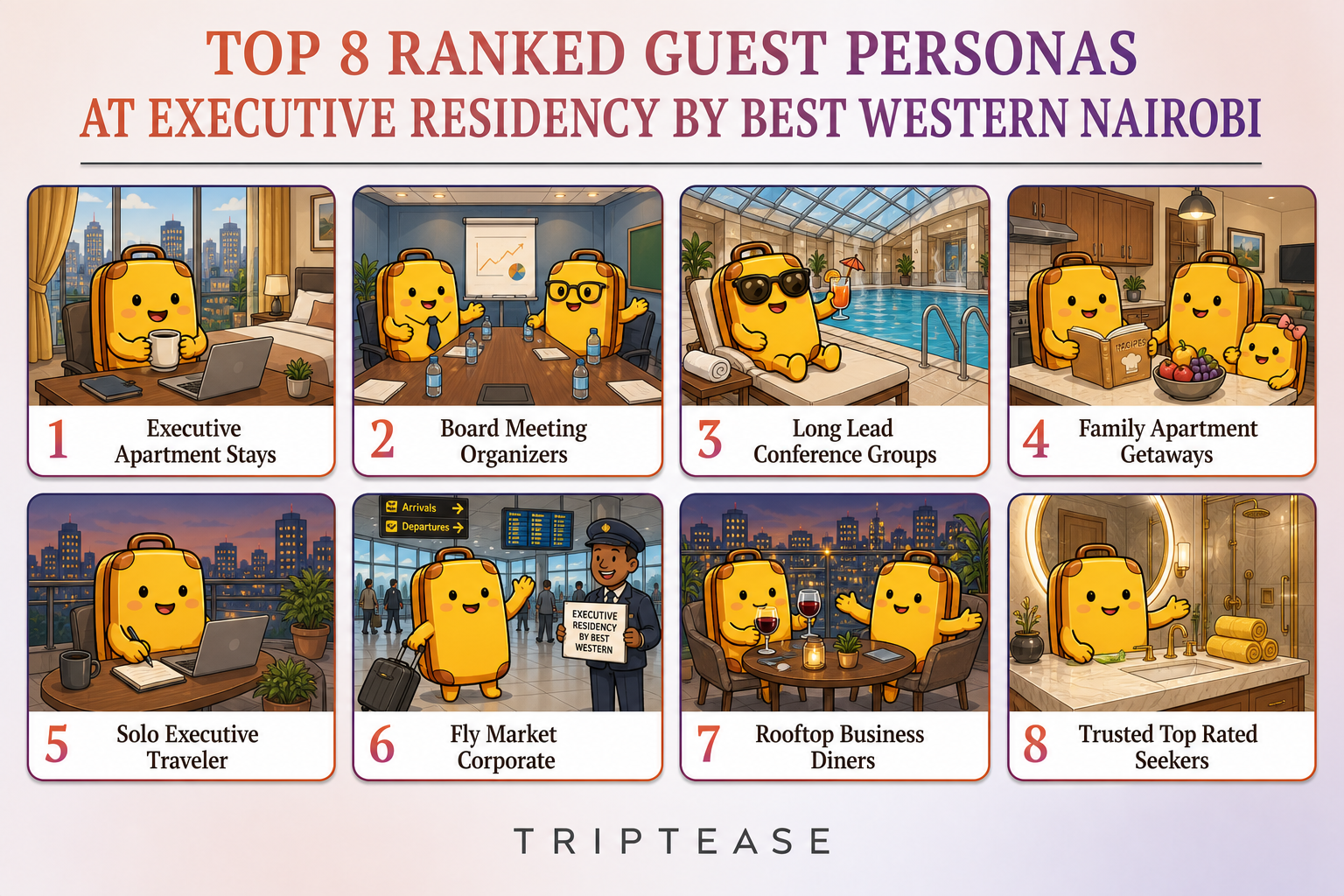 Executive Residency by Best Western Nairobi Guest Personas Report cover