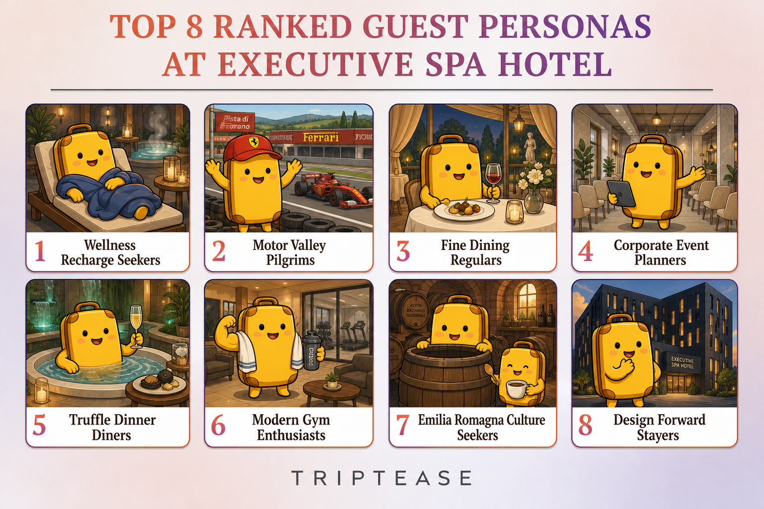 Executive Spa Hotel Guest Personas Report cover