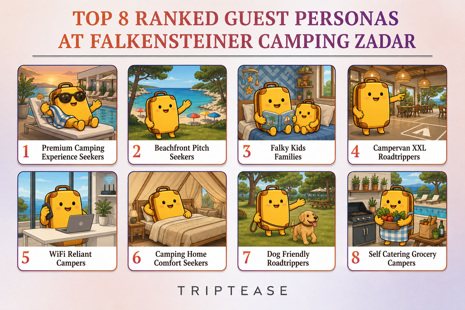 Falkensteiner Camping Zadar Guest Personas Report cover