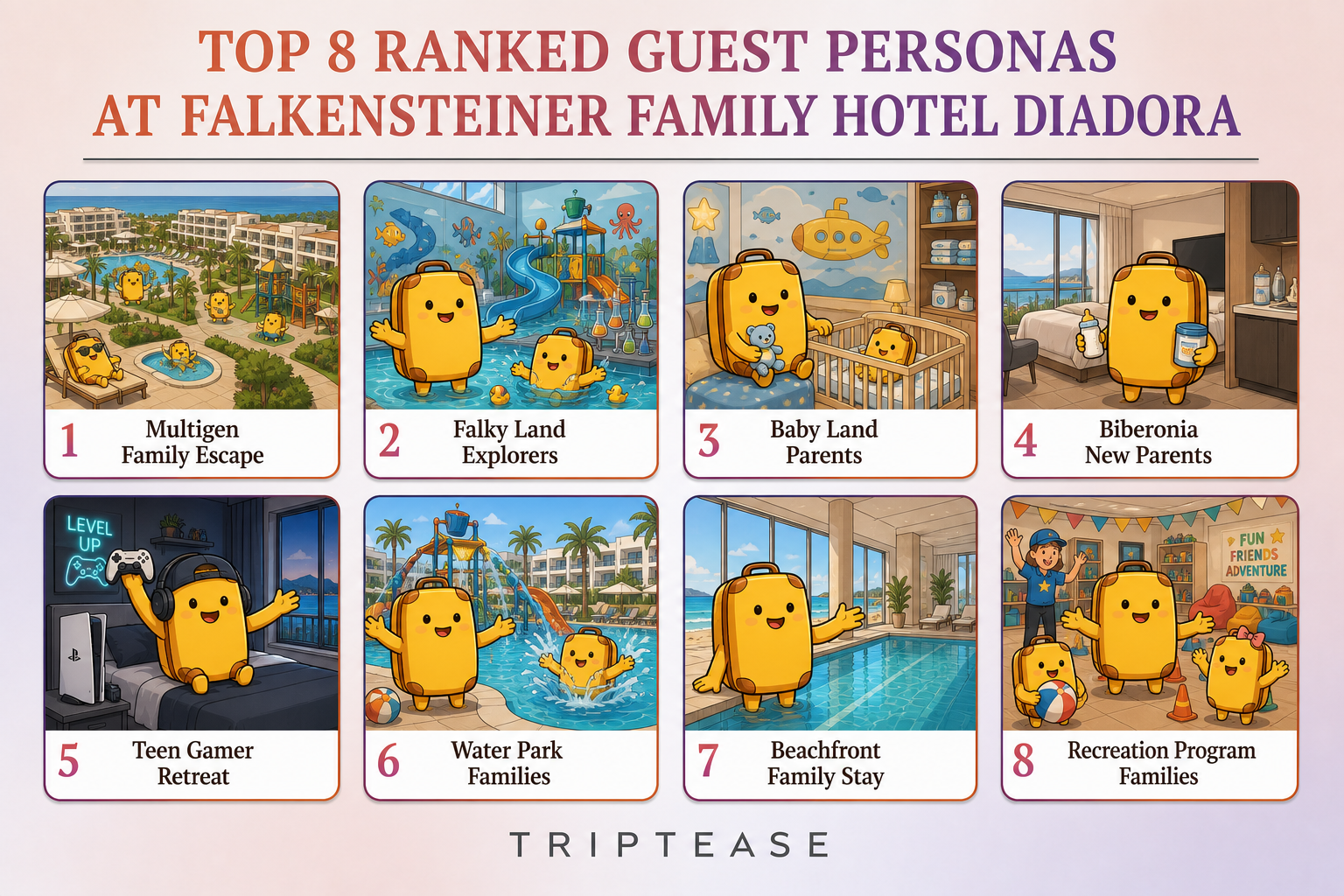 Falkensteiner Family Hotel Diadora Guest Personas Report cover