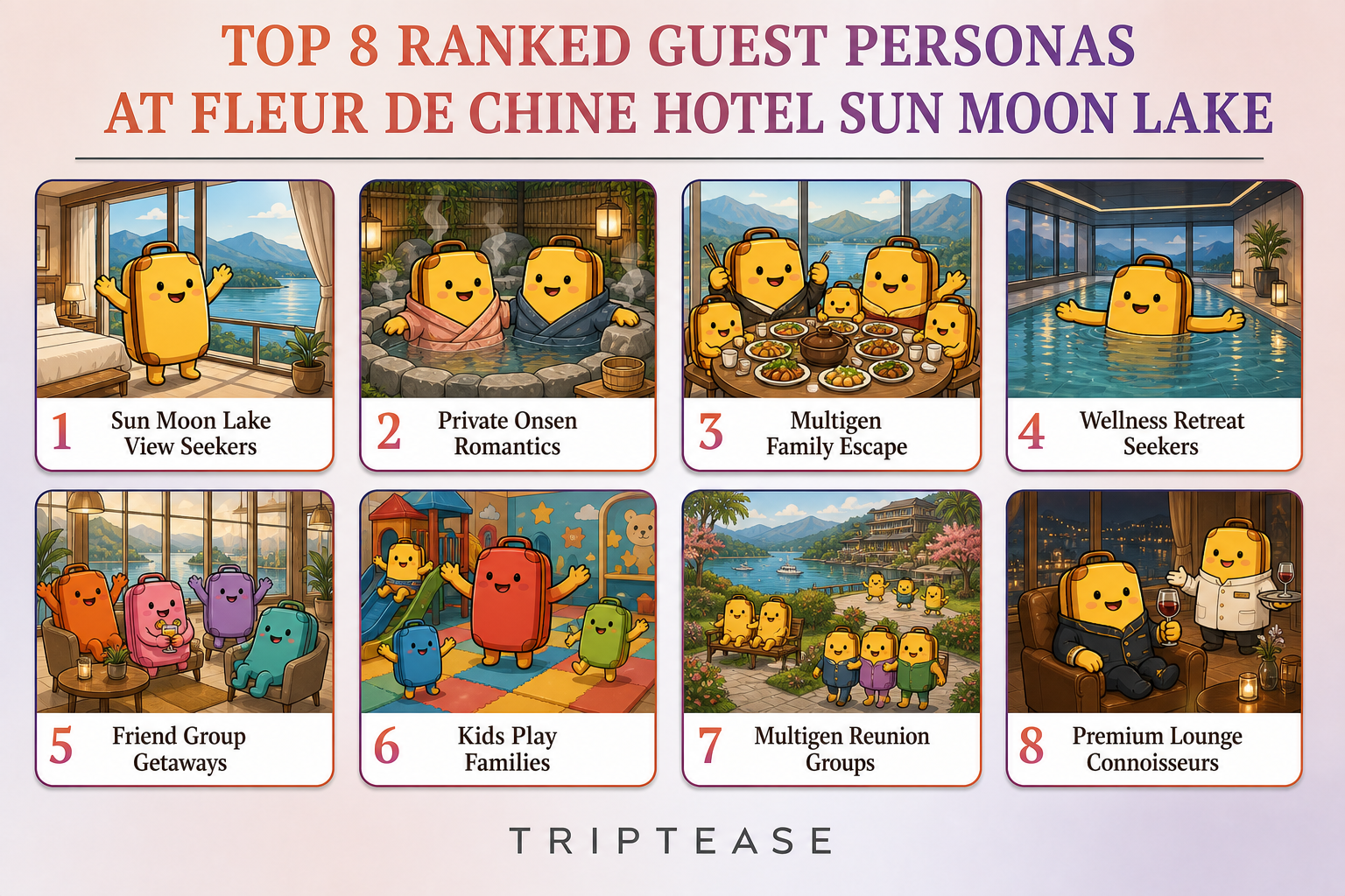 Fleur de Chine Hotel Sun Moon Lake Guest Personas Report cover