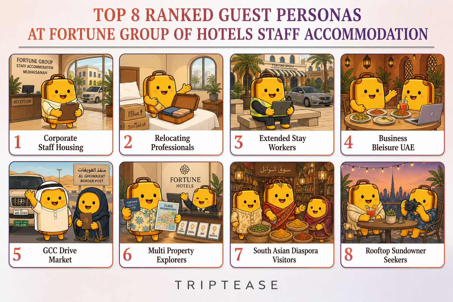 Fortune Group of Hotels Staff Accommodation Guest Personas Report cover