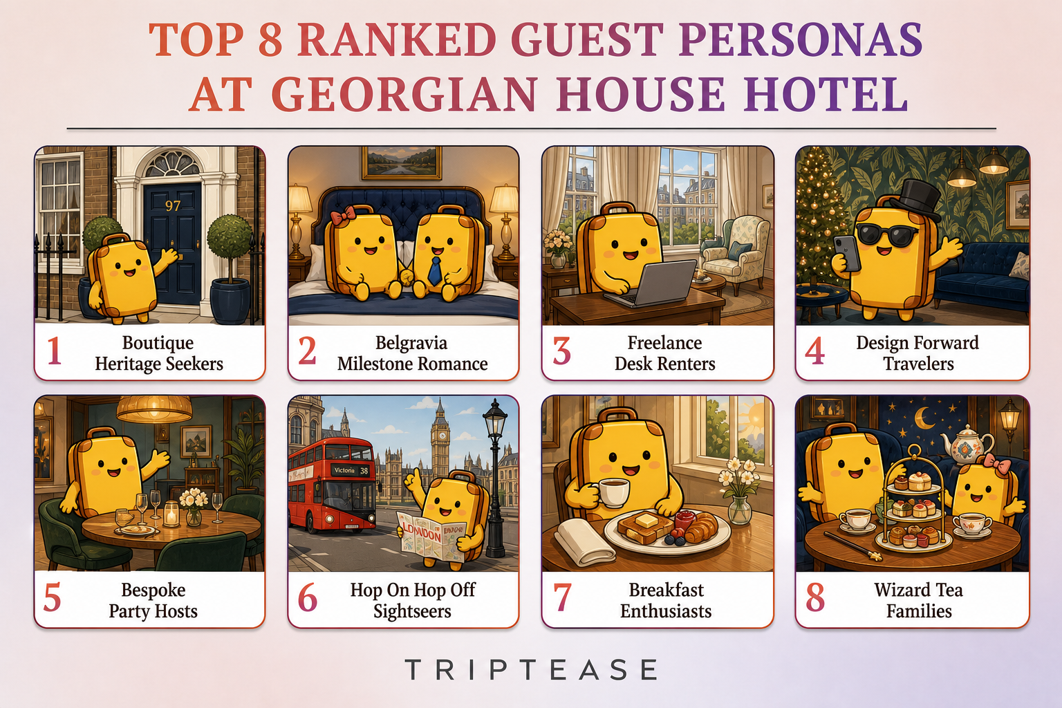 Georgian House Hotel Guest Personas Report cover