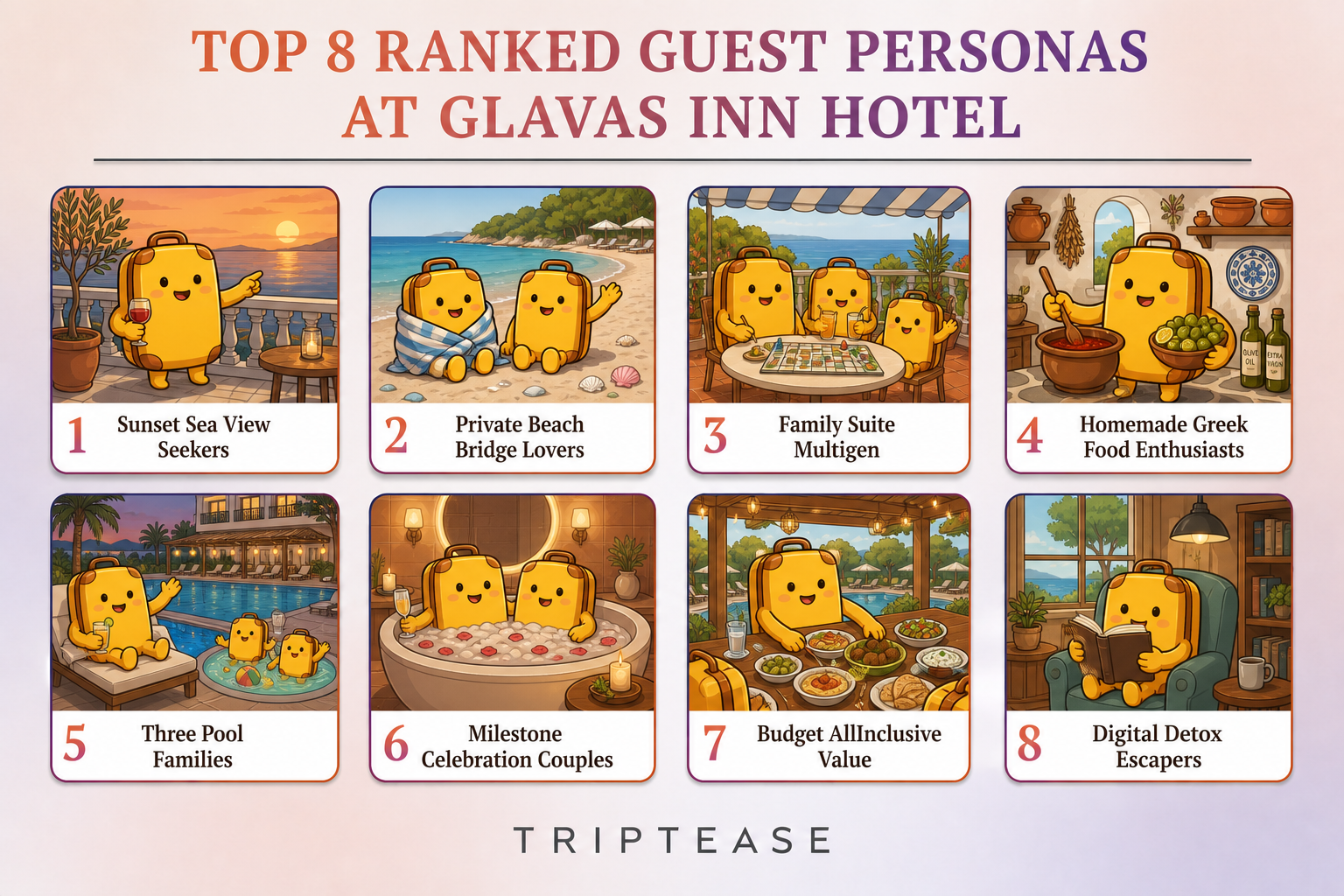 Glavas Inn Hotel Guest Personas Report cover