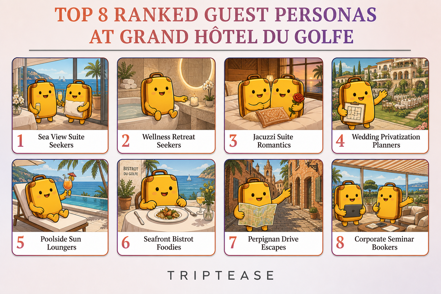 Grand Hôtel du Golfe Guest Personas Report cover