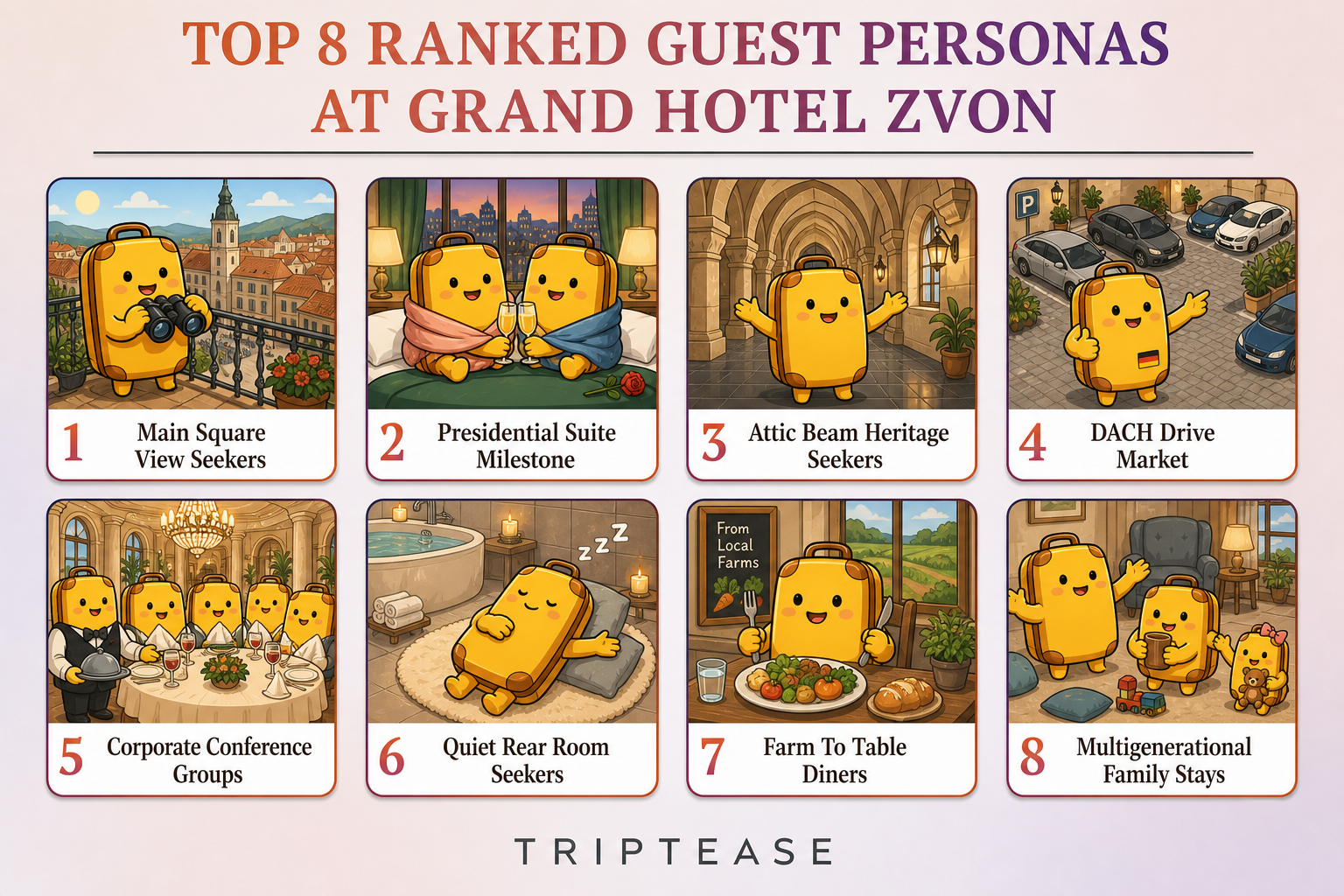 Grand Hotel Zvon Guest Personas Report cover