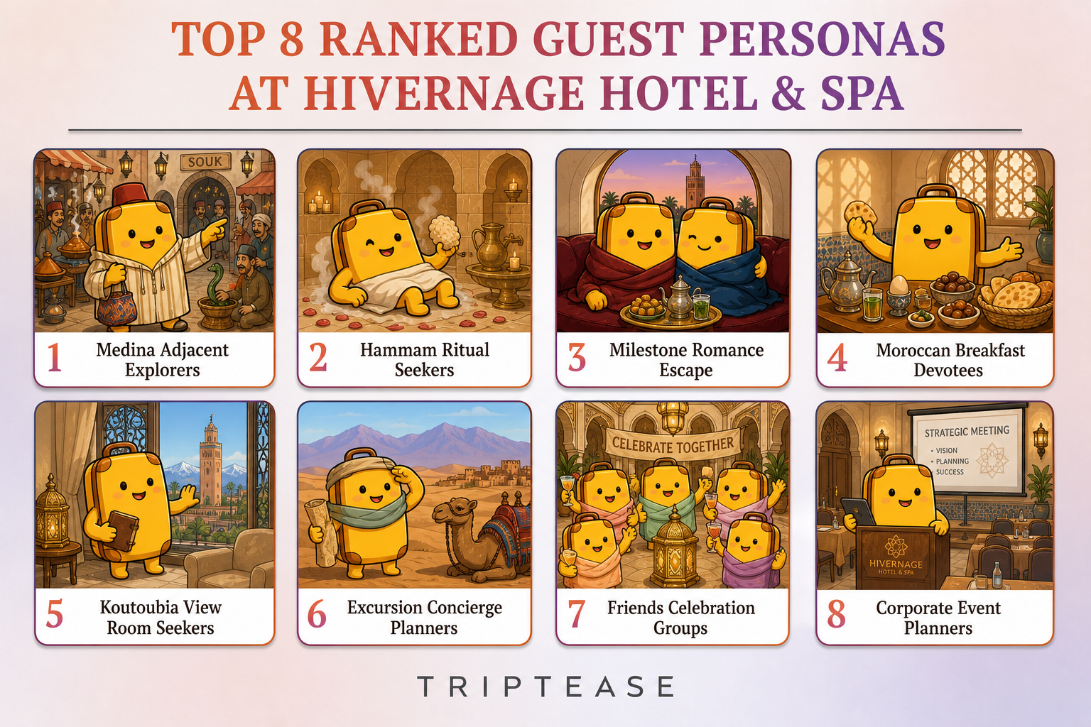 Hivernage Hotel & Spa Guest Personas Report cover