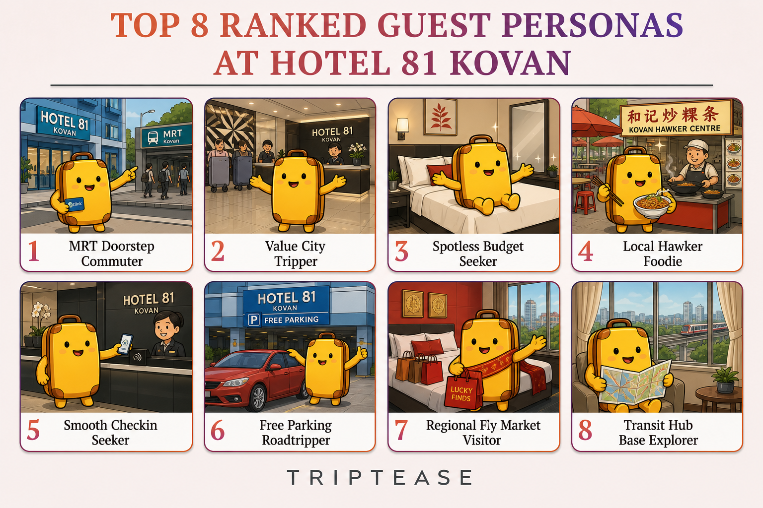 Hotel 81 Kovan Guest Personas Report cover