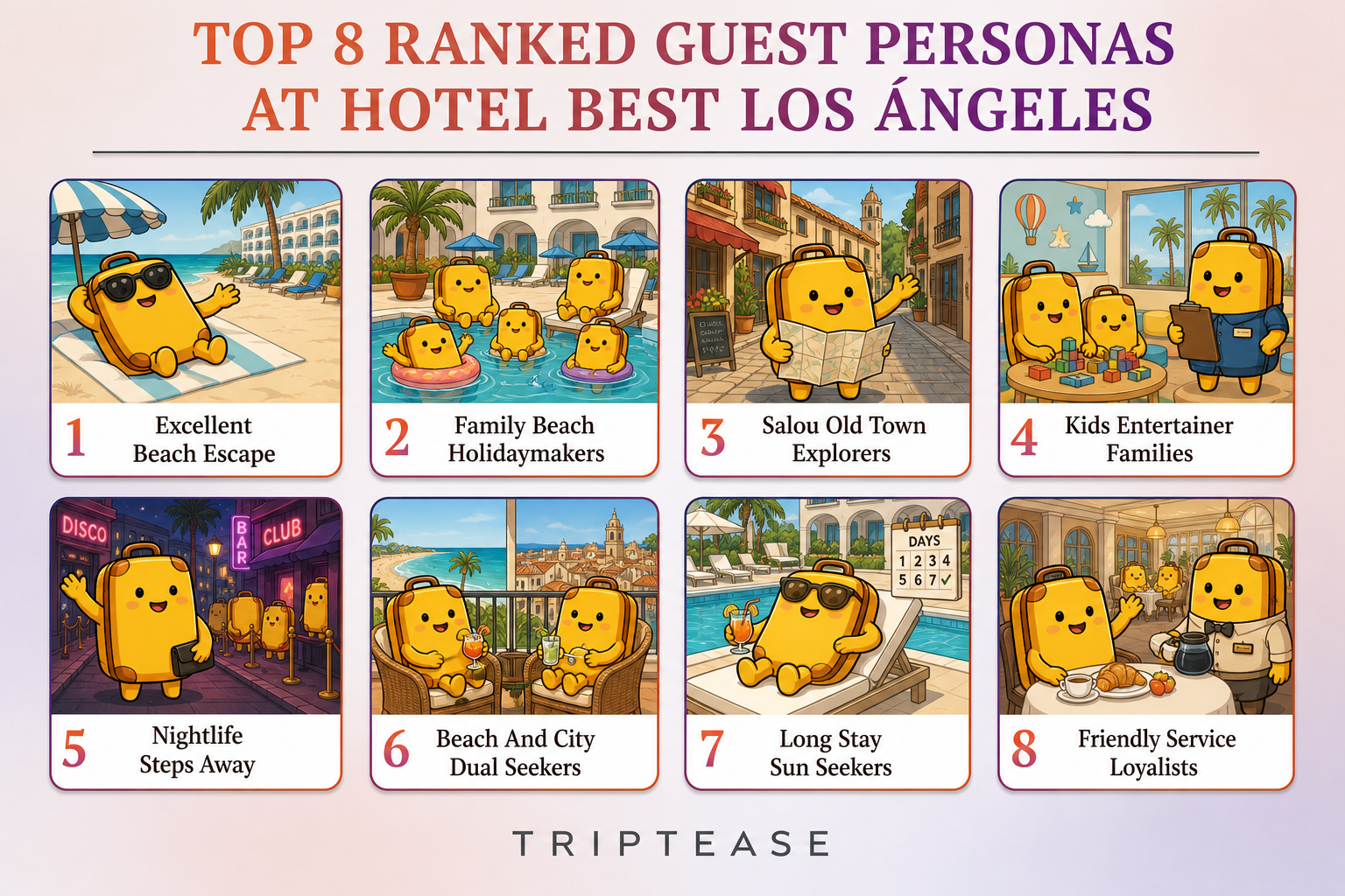 Hotel Best Los Ángeles Guest Personas Report cover