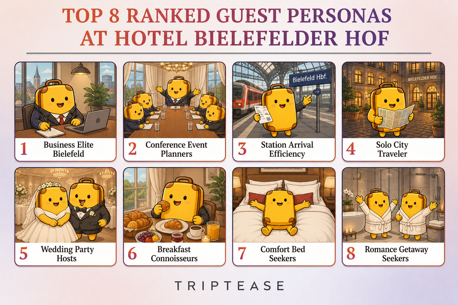 Hotel Bielefelder Hof Guest Personas Report cover