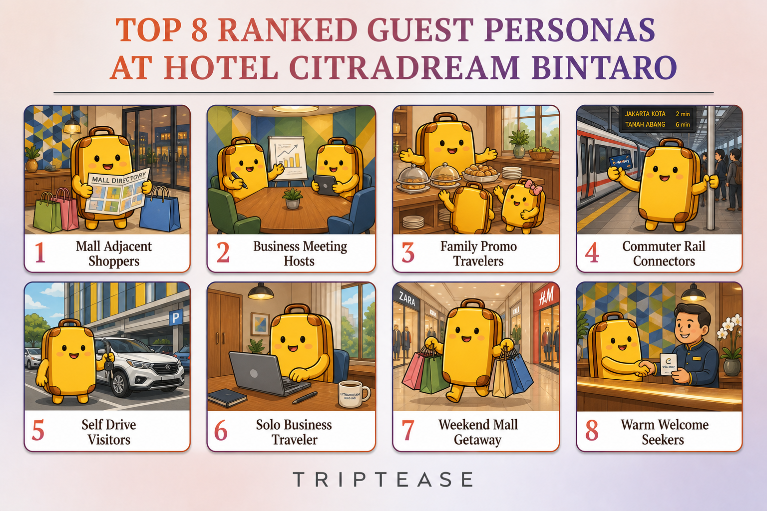 Hotel Citradream Bintaro Guest Personas Report cover