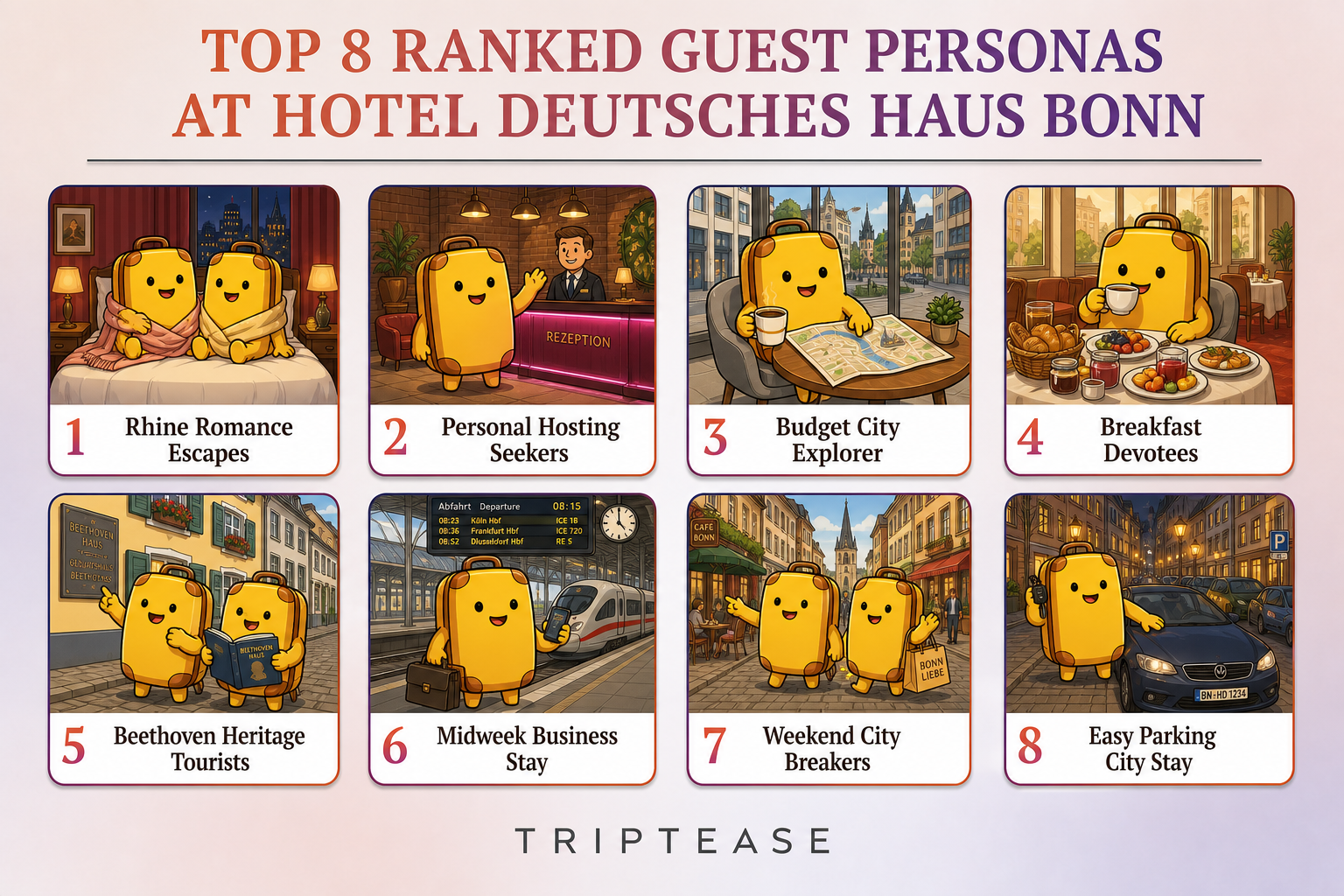 Hotel Deutsches Haus Bonn Guest Personas Report cover