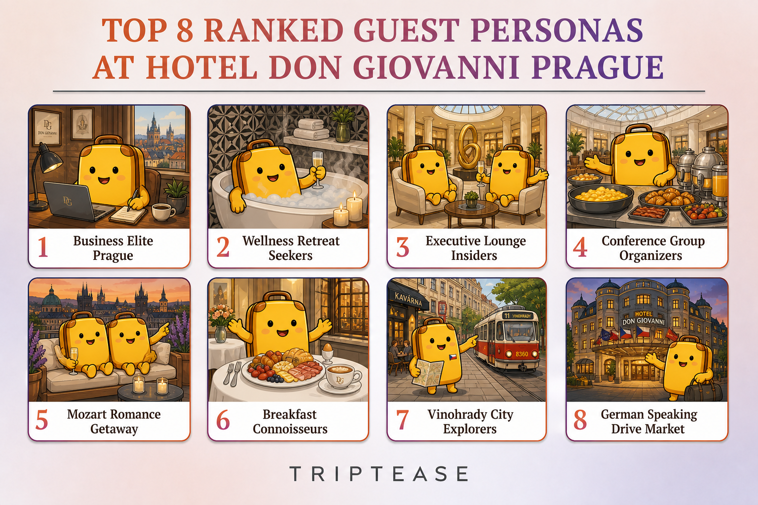 Hotel Don Giovanni Prague Guest Personas Report cover