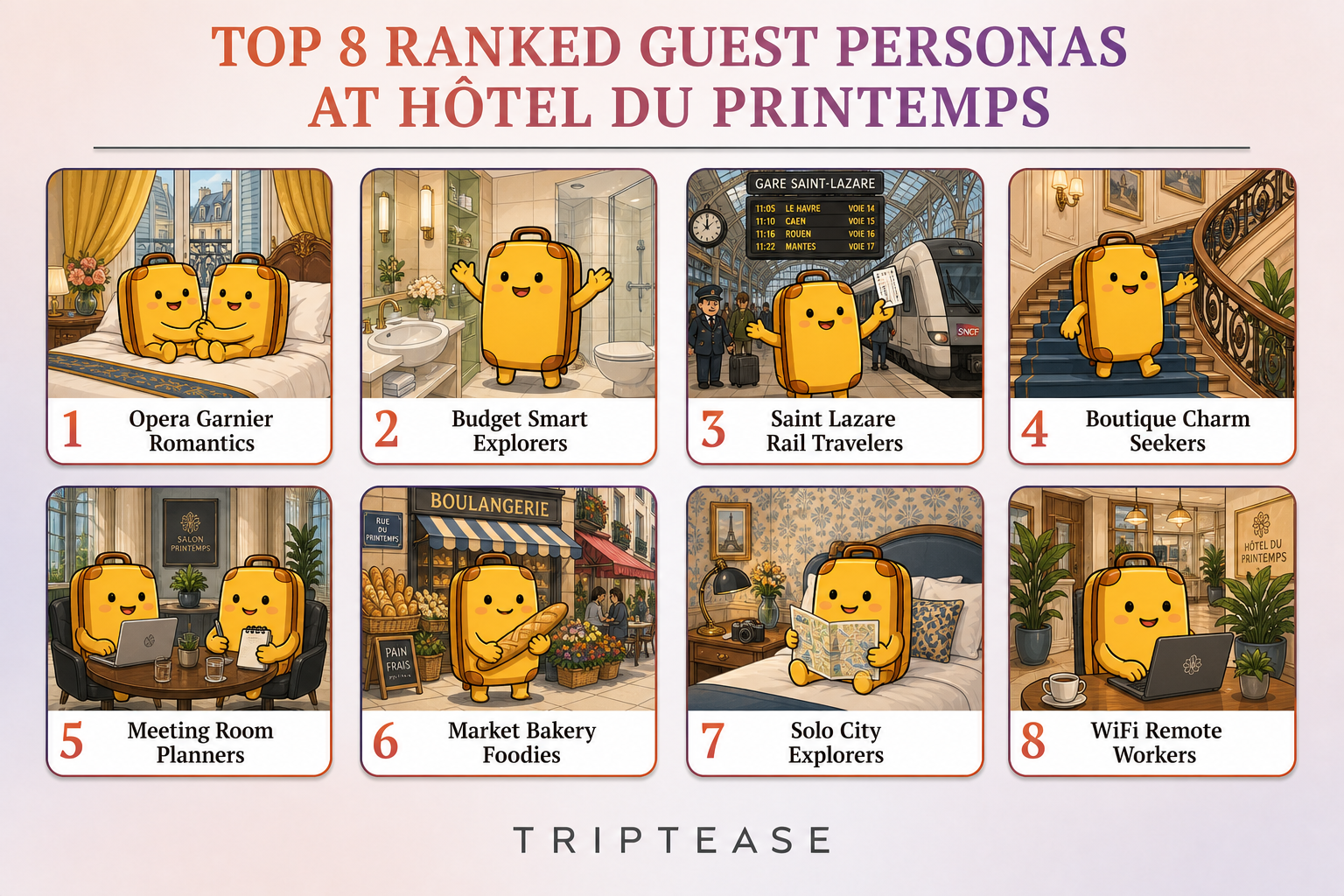 Hôtel du Printemps Guest Personas Report cover