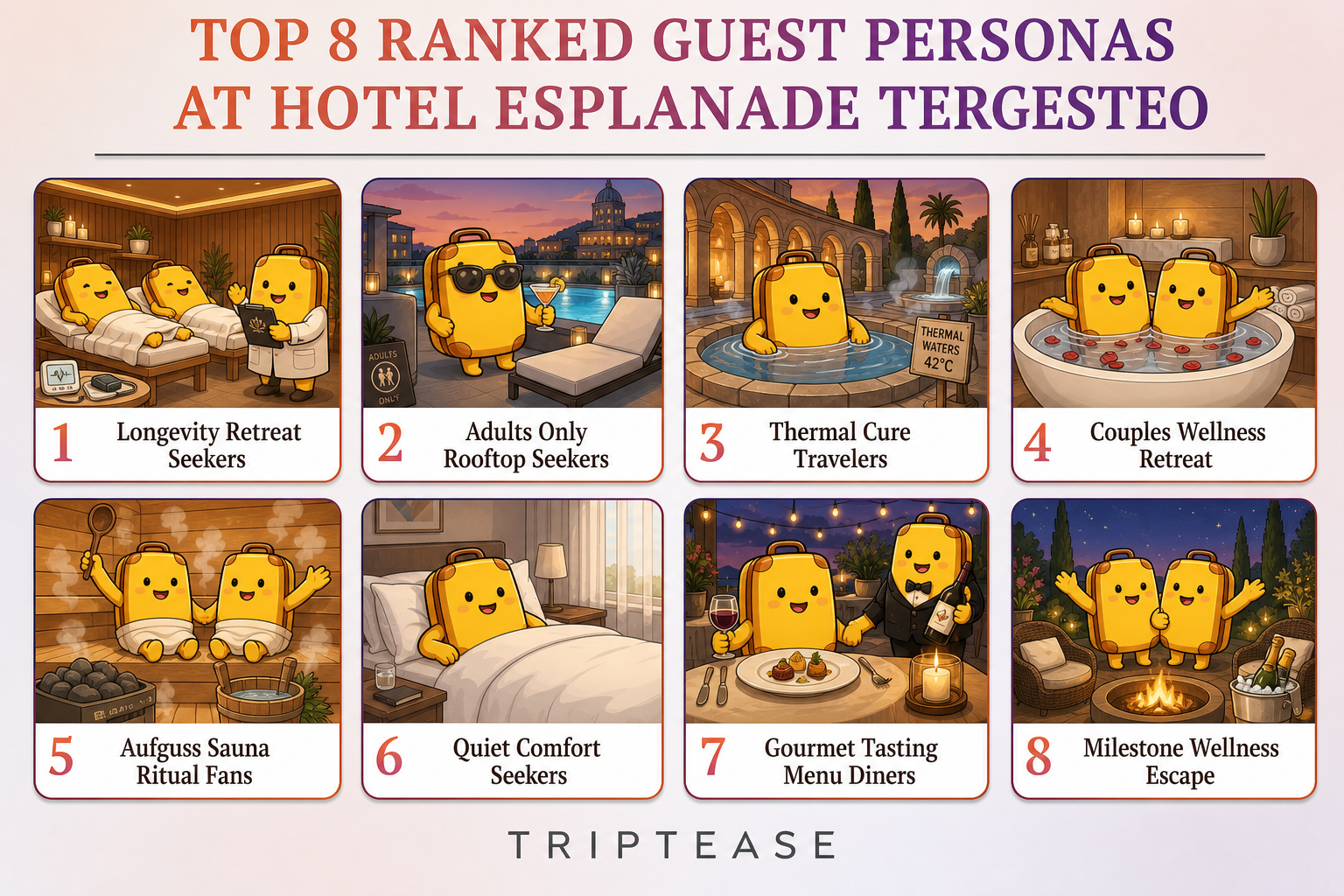 Hotel Esplanade Tergesteo Guest Personas Report cover