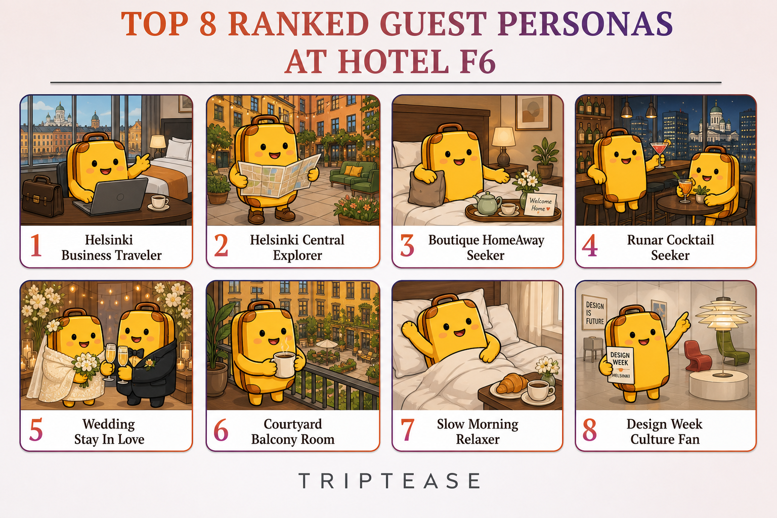 Hotel F6 Guest Personas Report cover