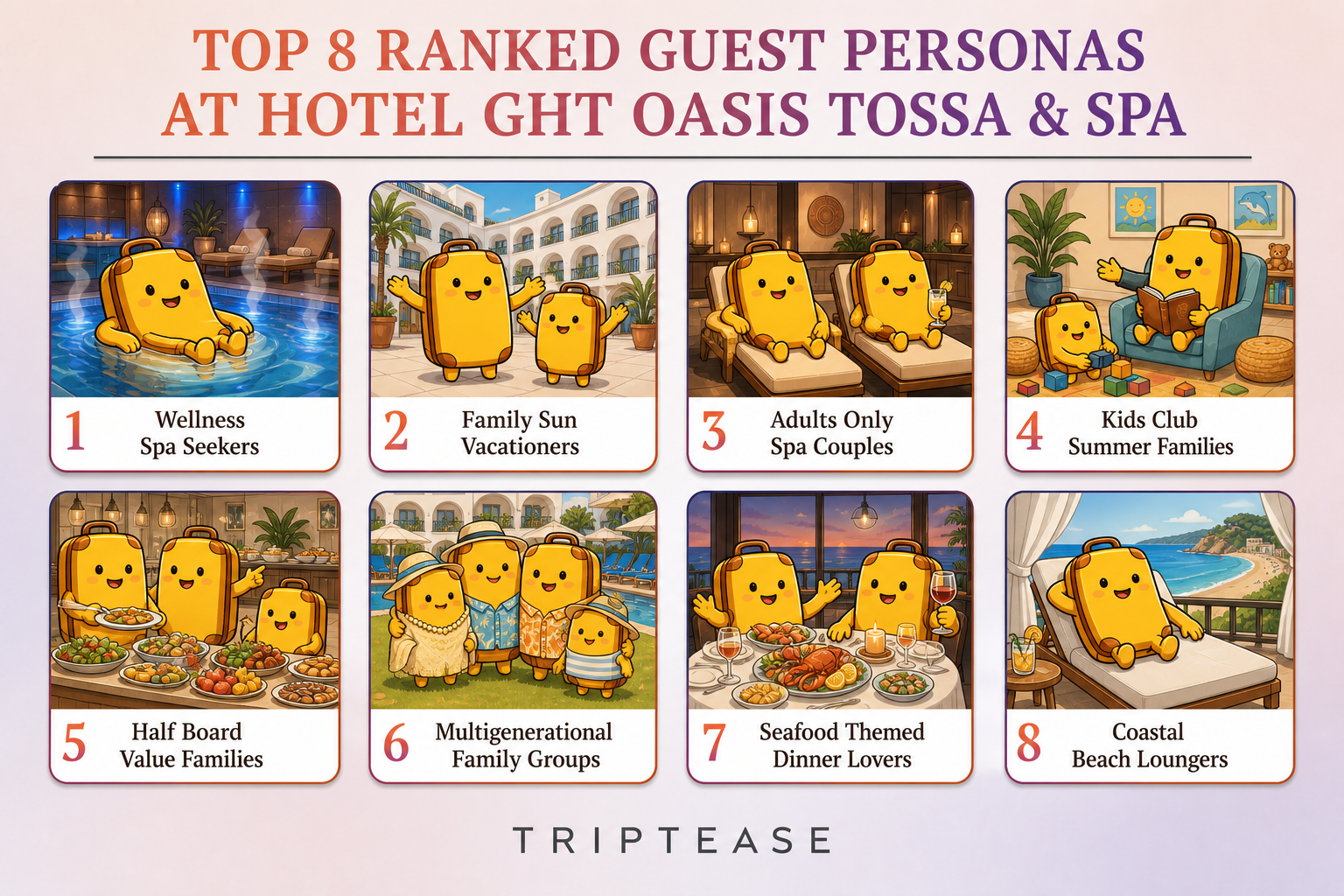 Hotel GHT Oasis Tossa & SPA Guest Personas Report cover