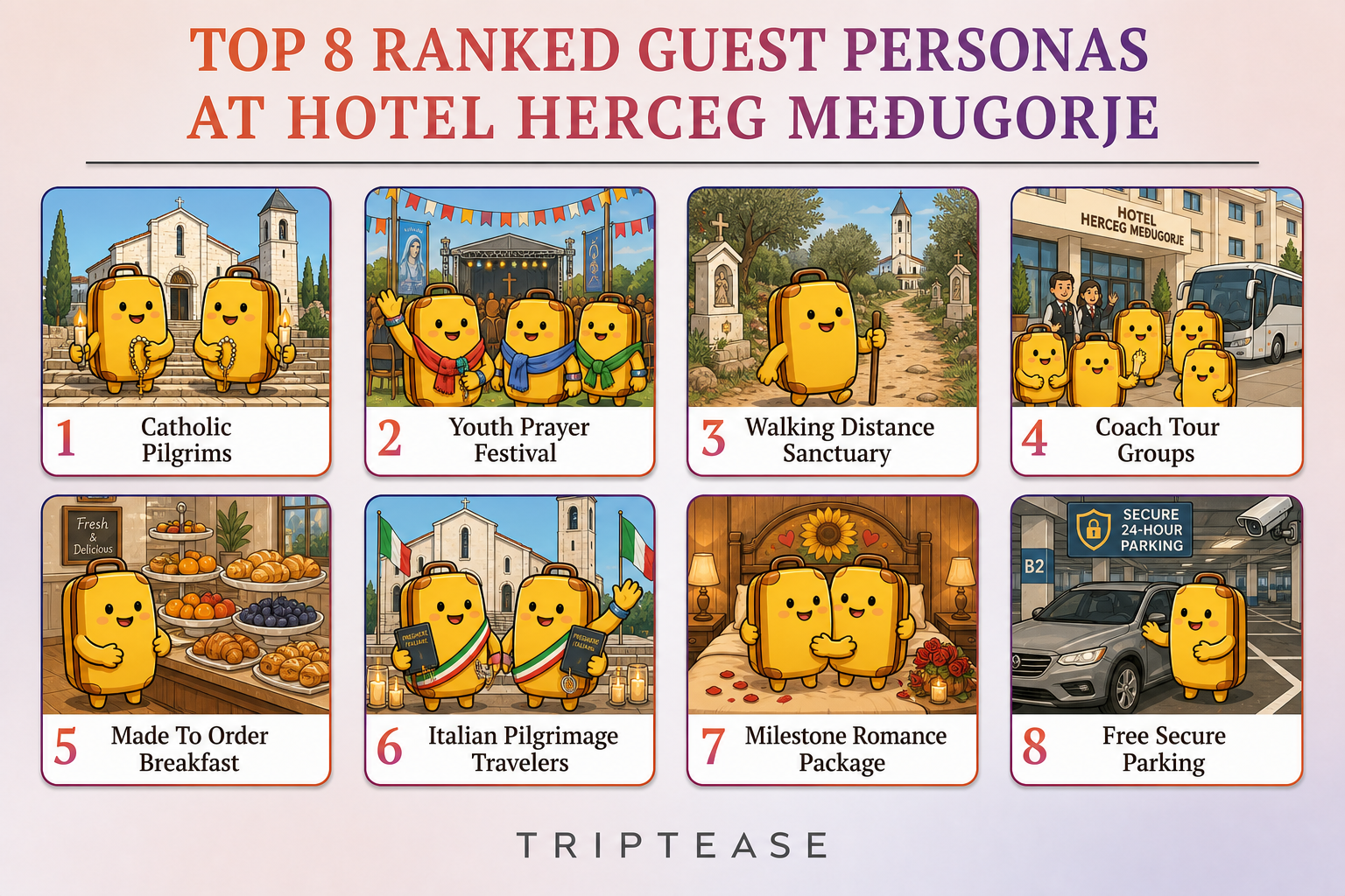 Hotel Herceg Međugorje Guest Personas Report cover
