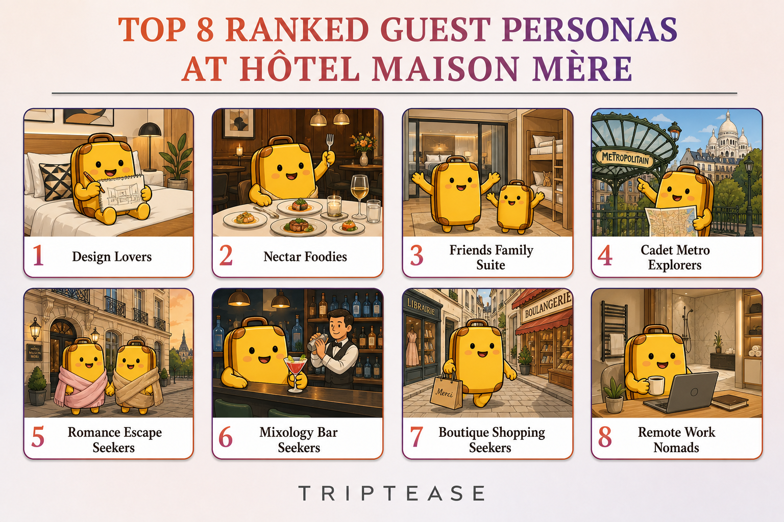 Hôtel Maison Mère Guest Personas Report cover