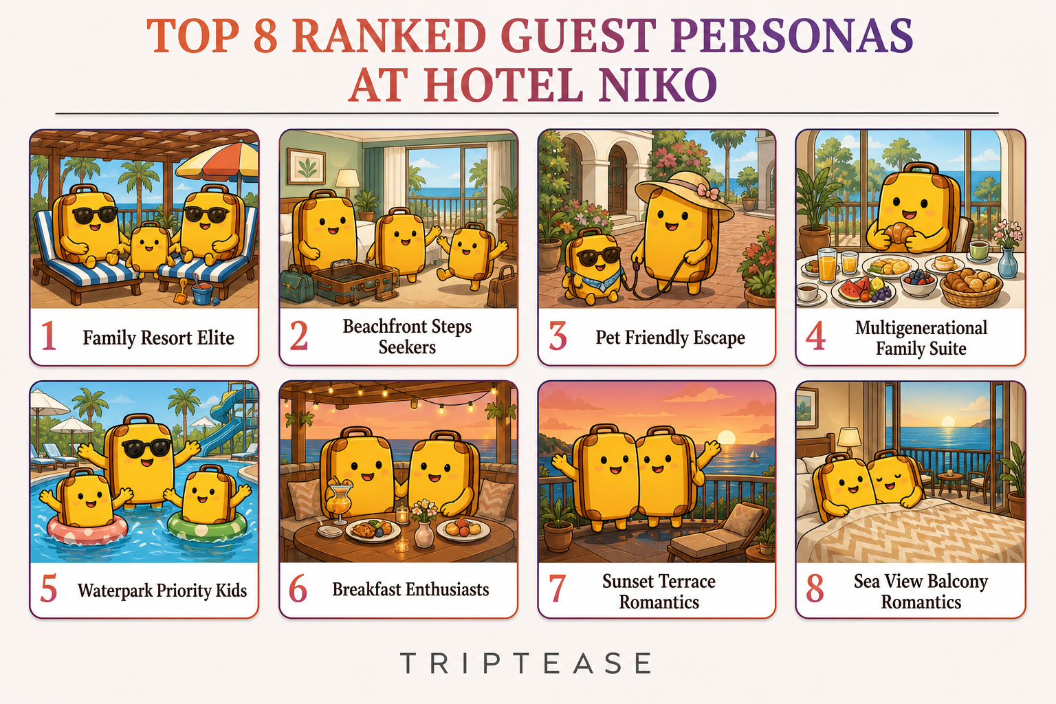 Hotel Niko Guest Personas Report cover