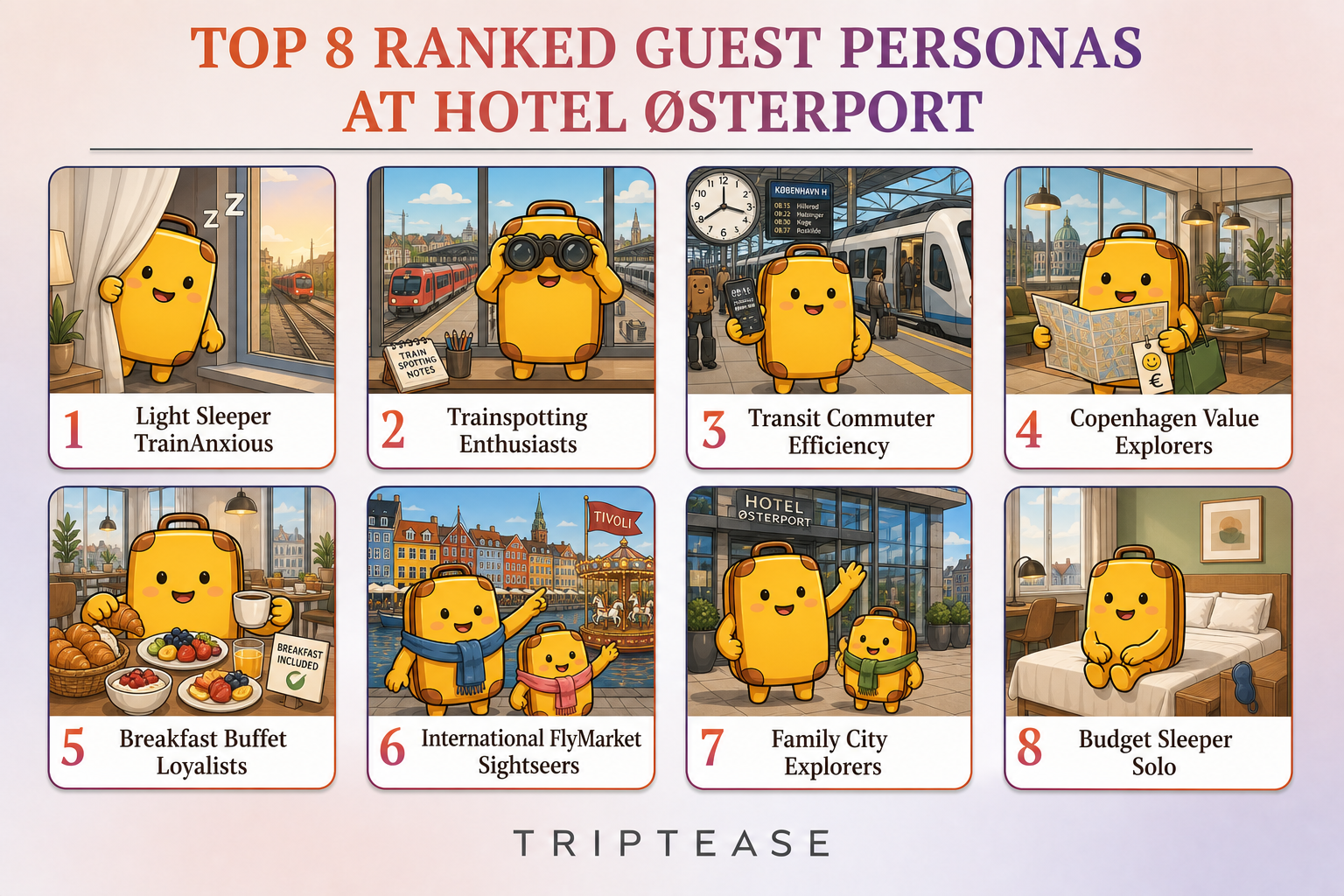 Hotel Østerport Guest Personas Report cover