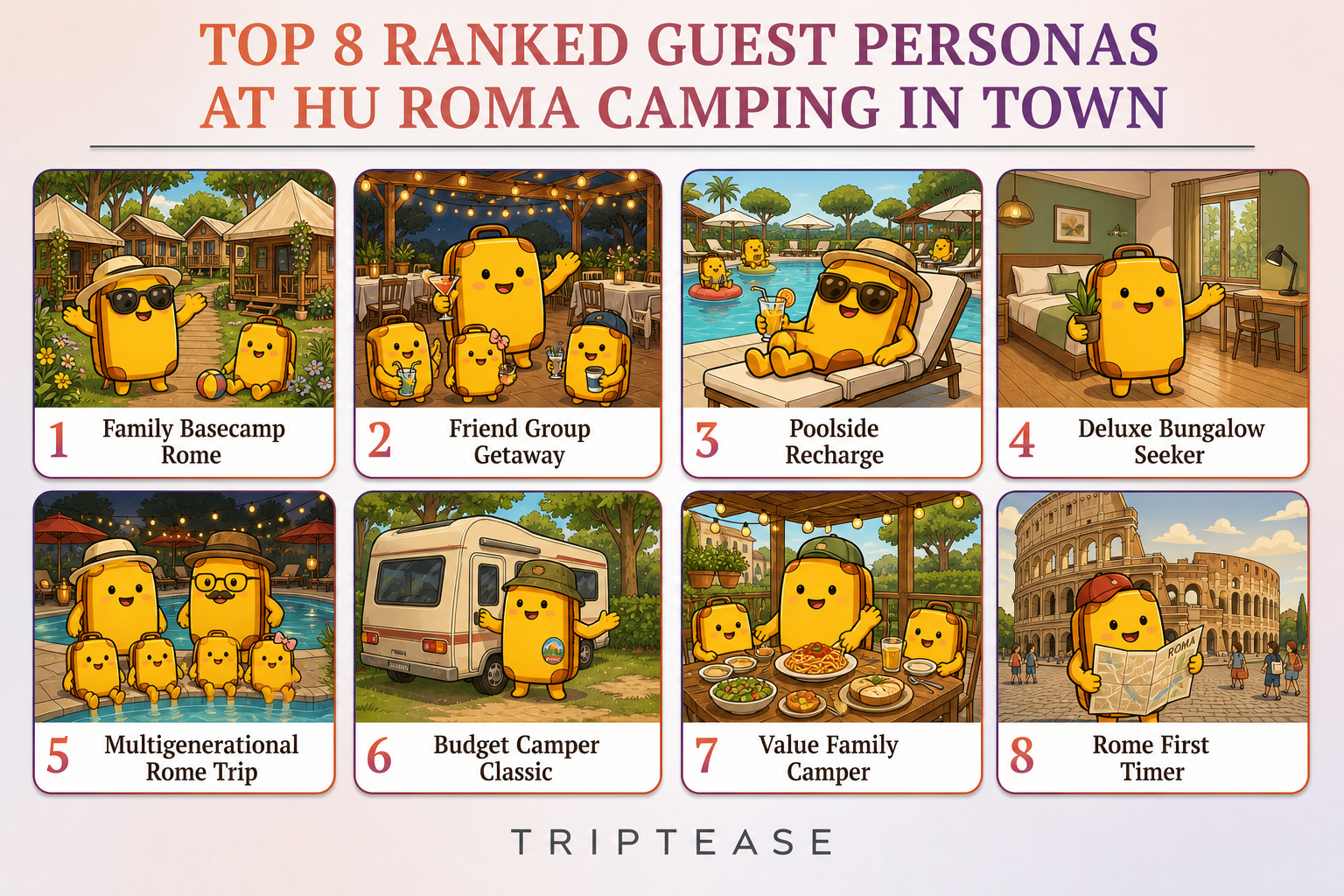 hu Roma camping in town Guest Personas Report cover