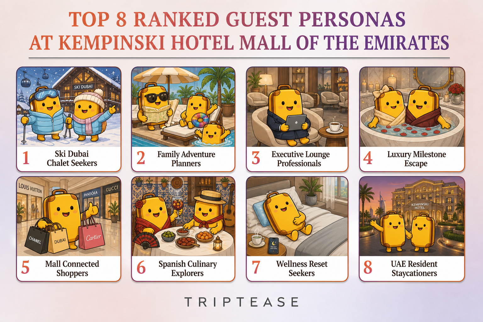 Kempinski Hotel Mall of the Emirates Guest Personas Report cover