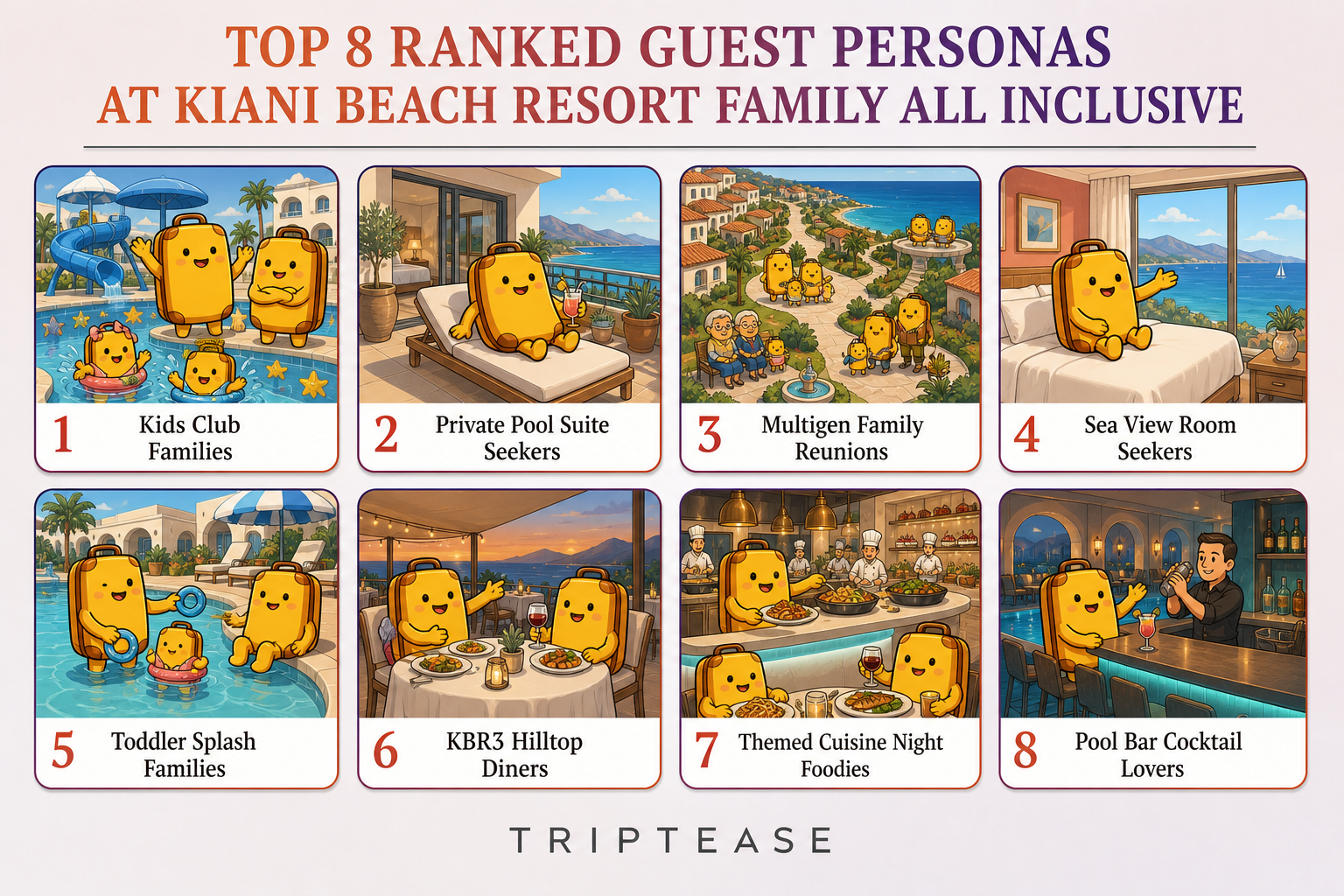 Kiani Beach Resort Family All Inclusive Guest Personas Report cover