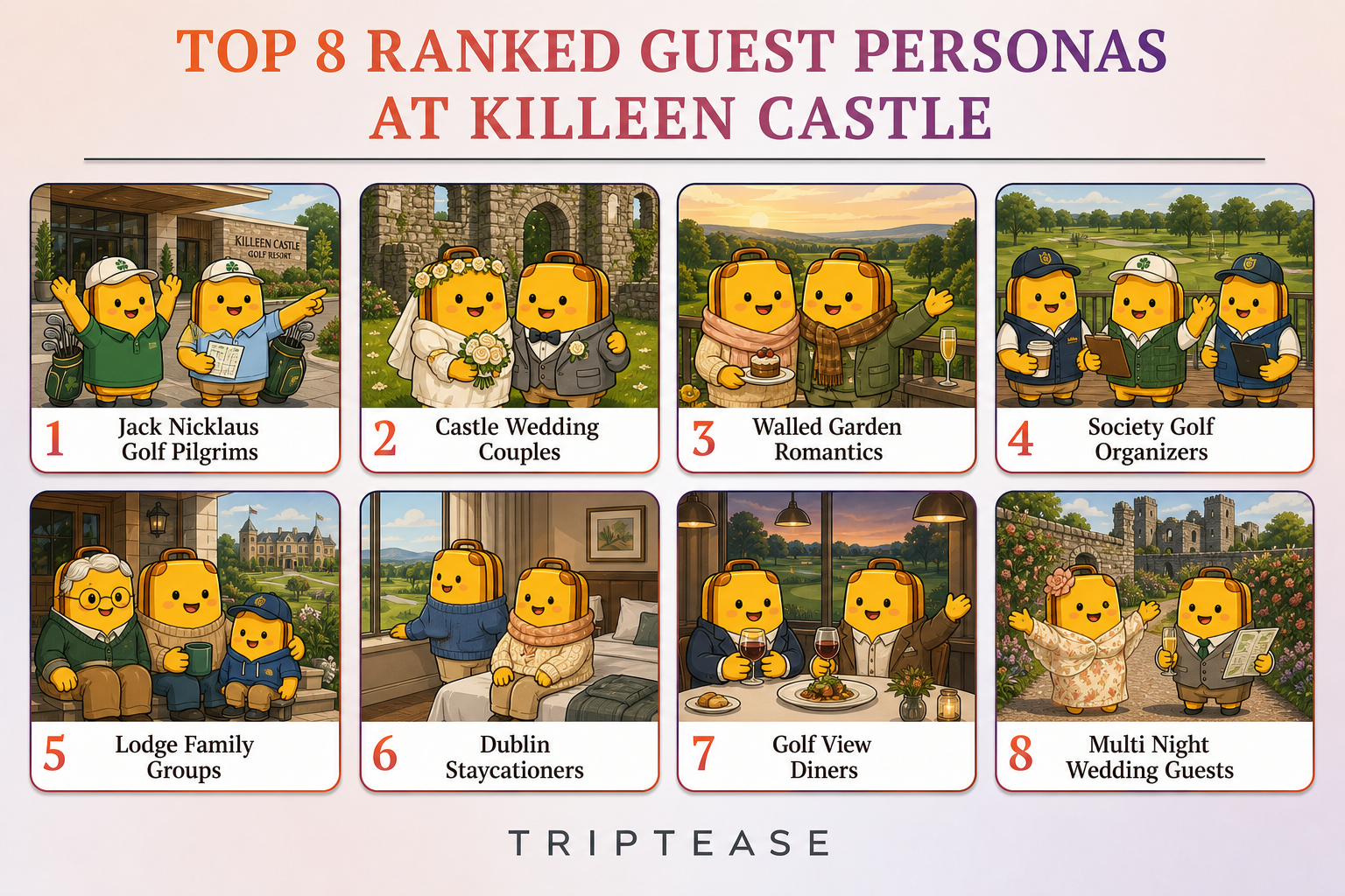 Killeen Castle Guest Personas Report cover
