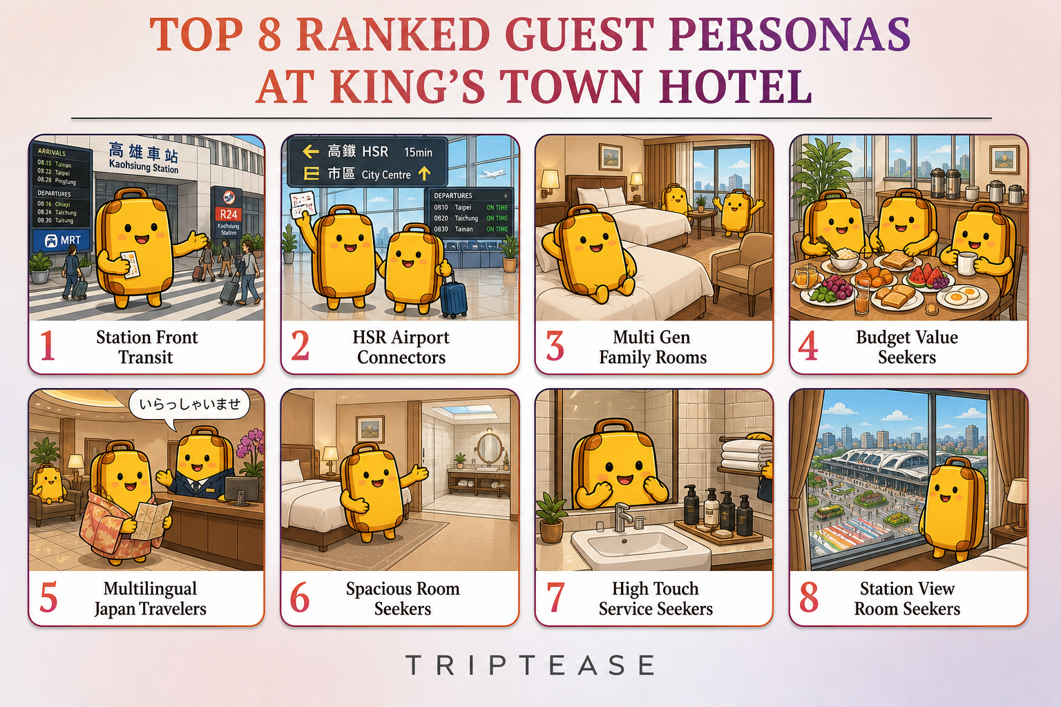 King's Town Hotel Guest Personas Report cover