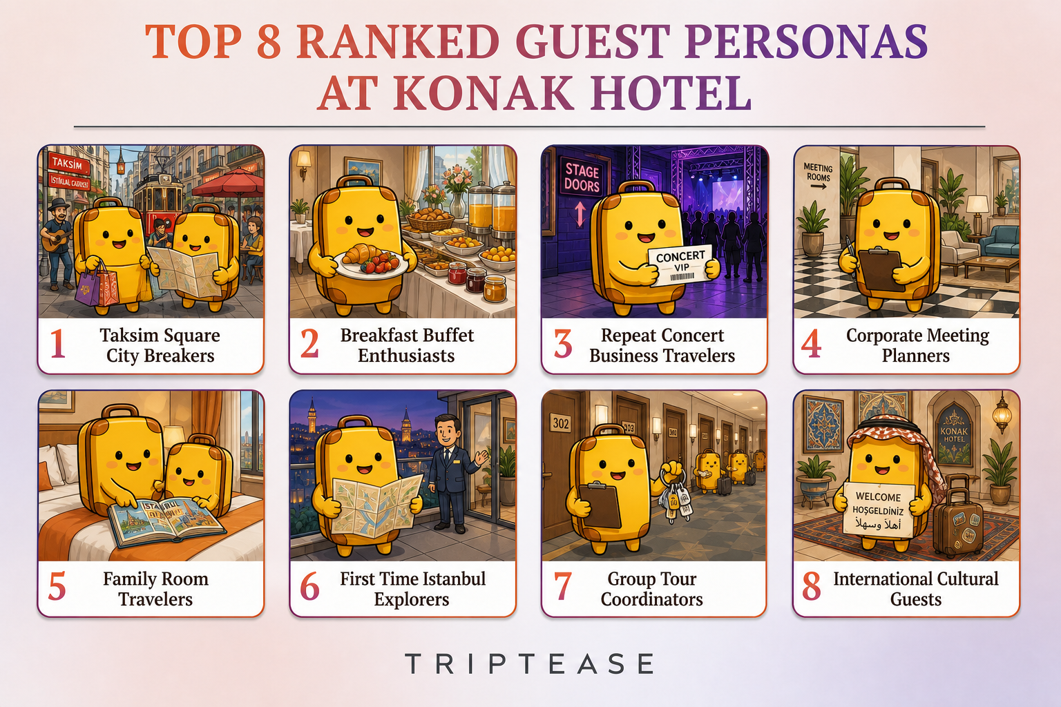 Konak Hotel Guest Personas Report cover