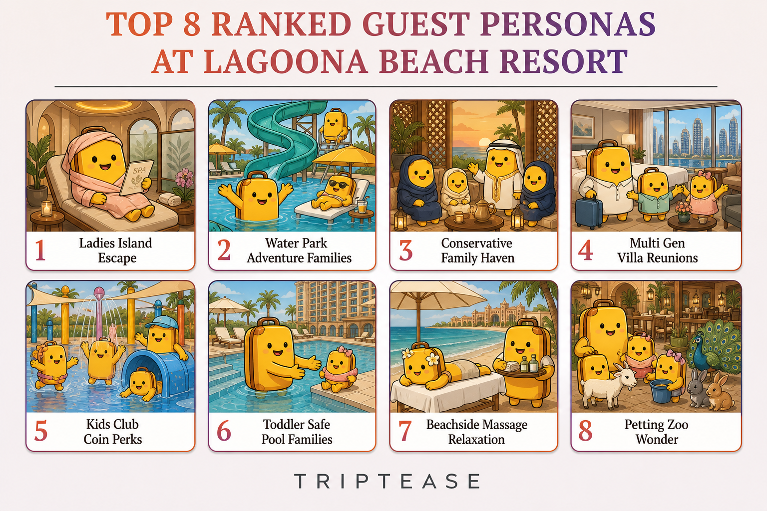 Lagoona Beach Resort Guest Personas Report cover