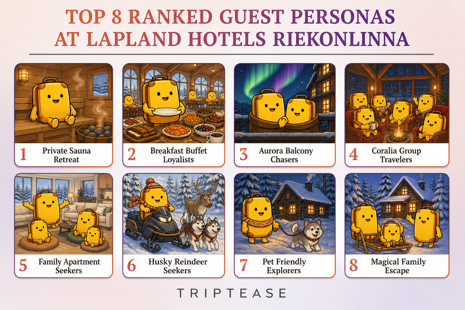 Lapland Hotels Riekonlinna Guest Personas Report cover