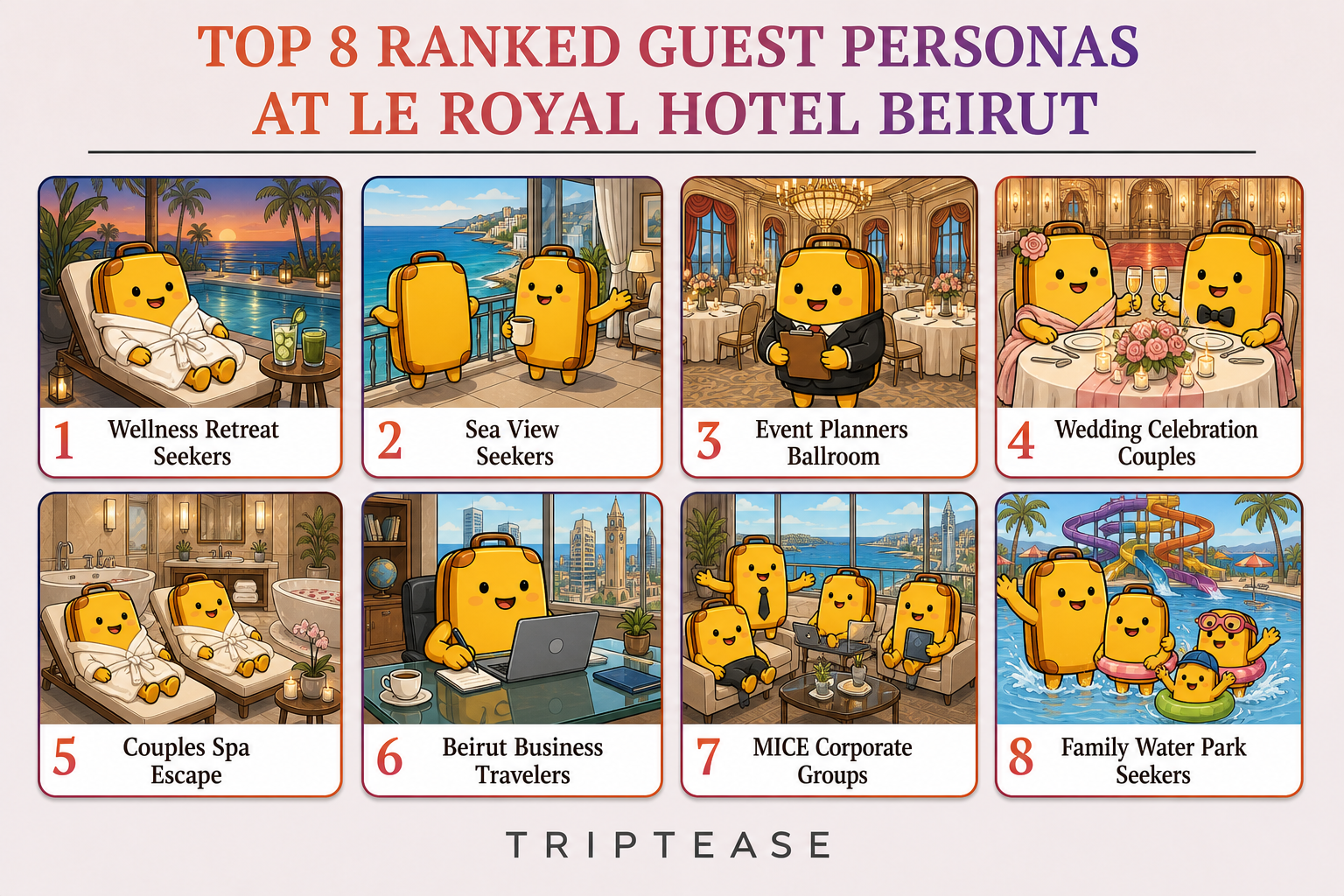 Le Royal Hotel Beirut Guest Personas Report cover