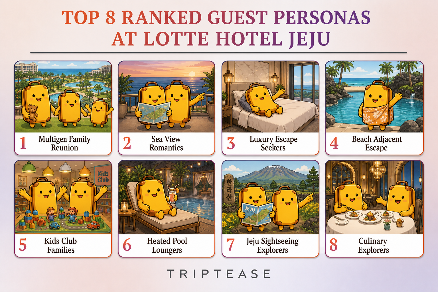 LOTTE HOTEL JEJU Guest Personas Report cover