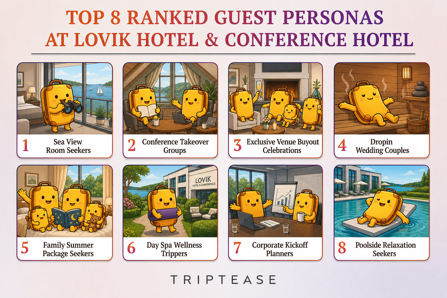 Lovik Hotel & Conference Hotel Guest Personas Report cover
