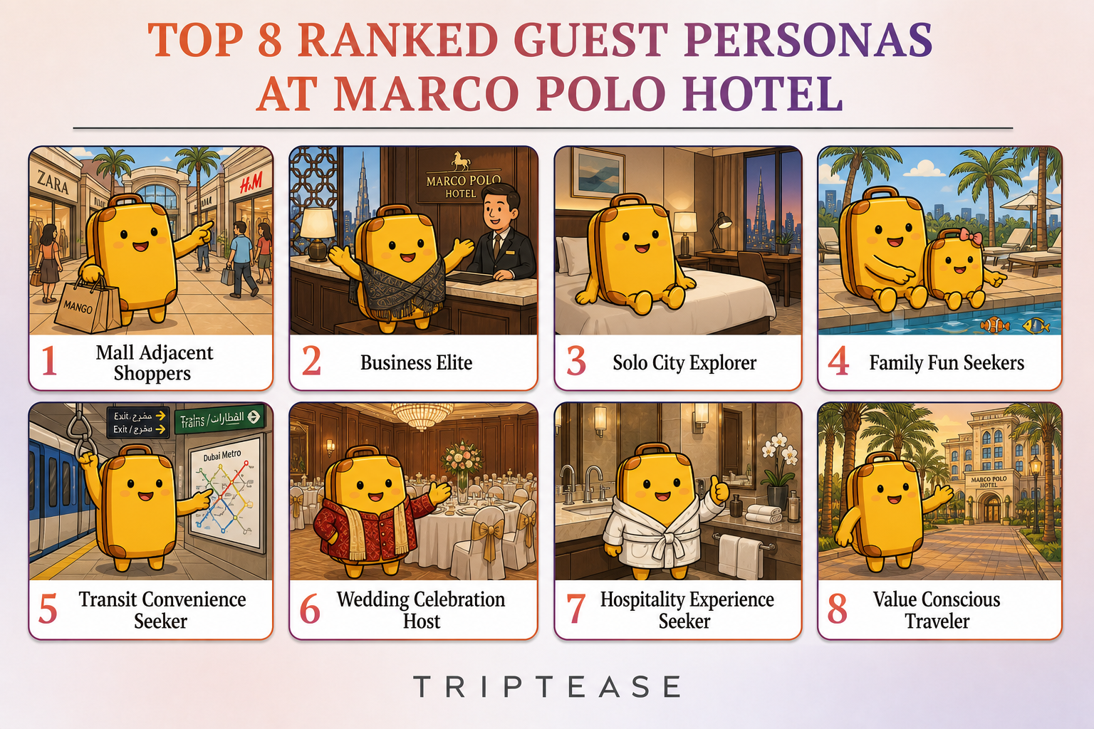 Marco Polo Hotel Guest Personas Report cover