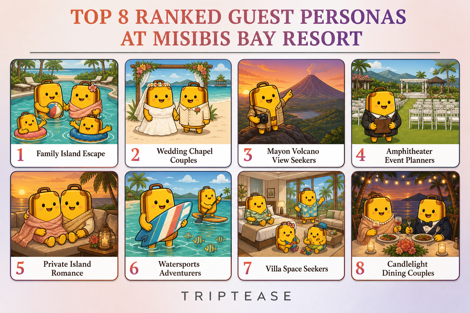 Misibis Bay Resort Guest Personas Report cover