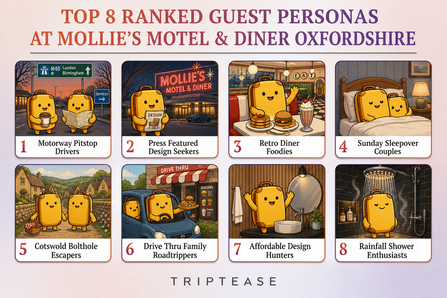 Mollie's Motel, Oxfordshire Guest Personas Report cover