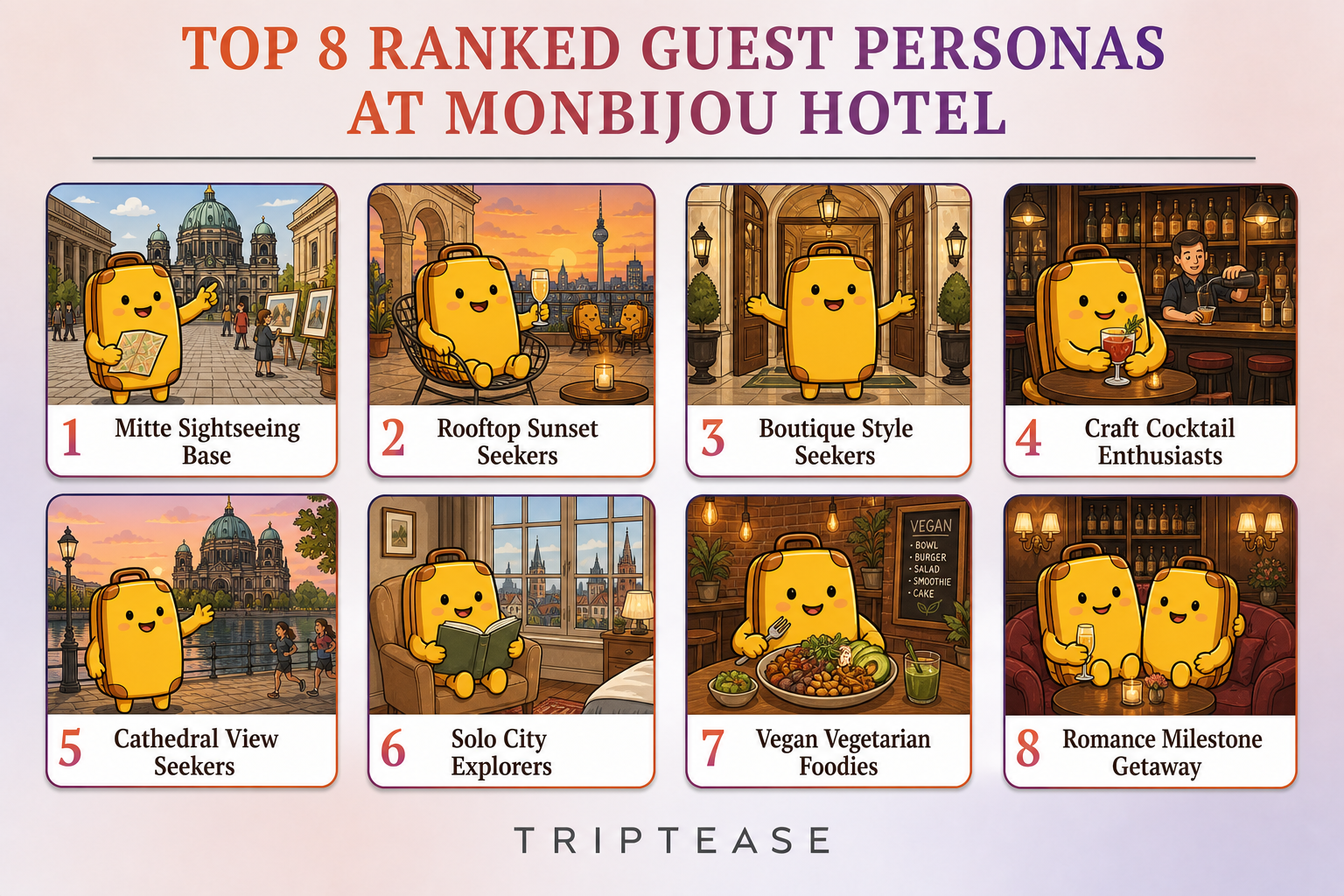 Monbijou Hotel Guest Personas Report cover