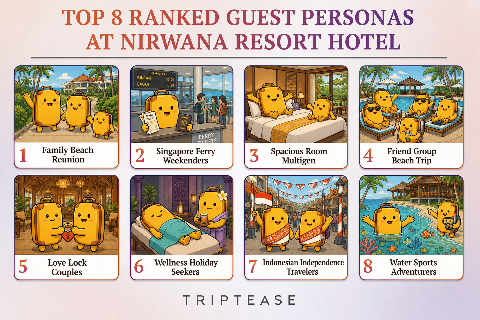Nirwana Resort Hotel Guest Personas Report cover