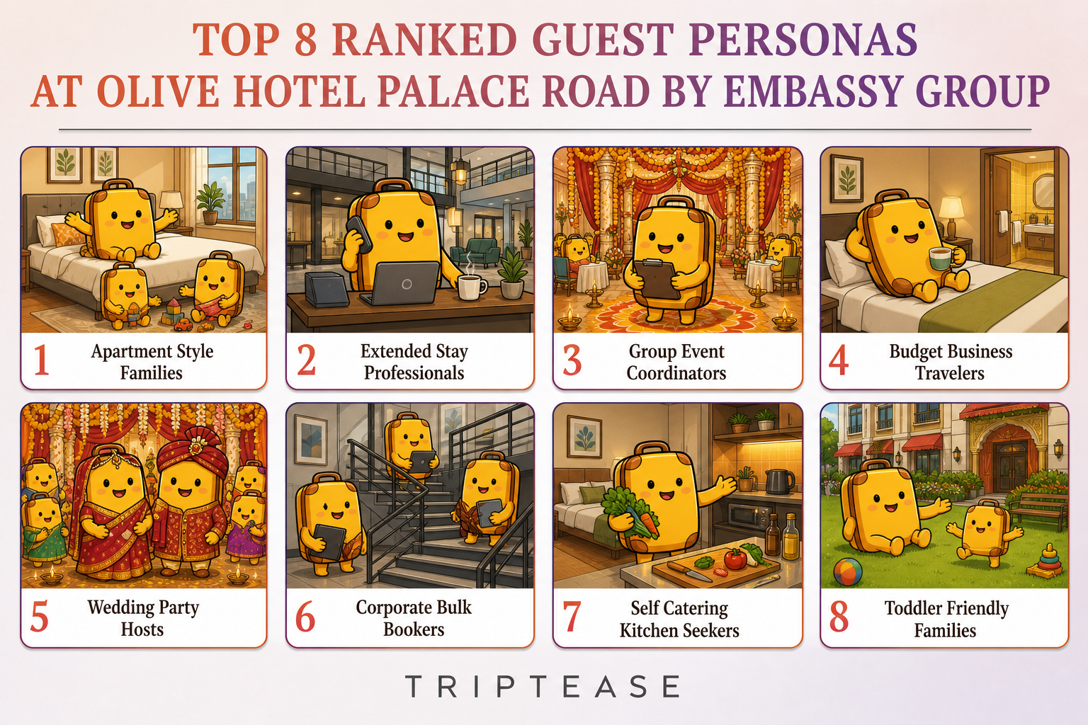 Olive Hotel Palace Road by Embassy Group Guest Personas Report cover