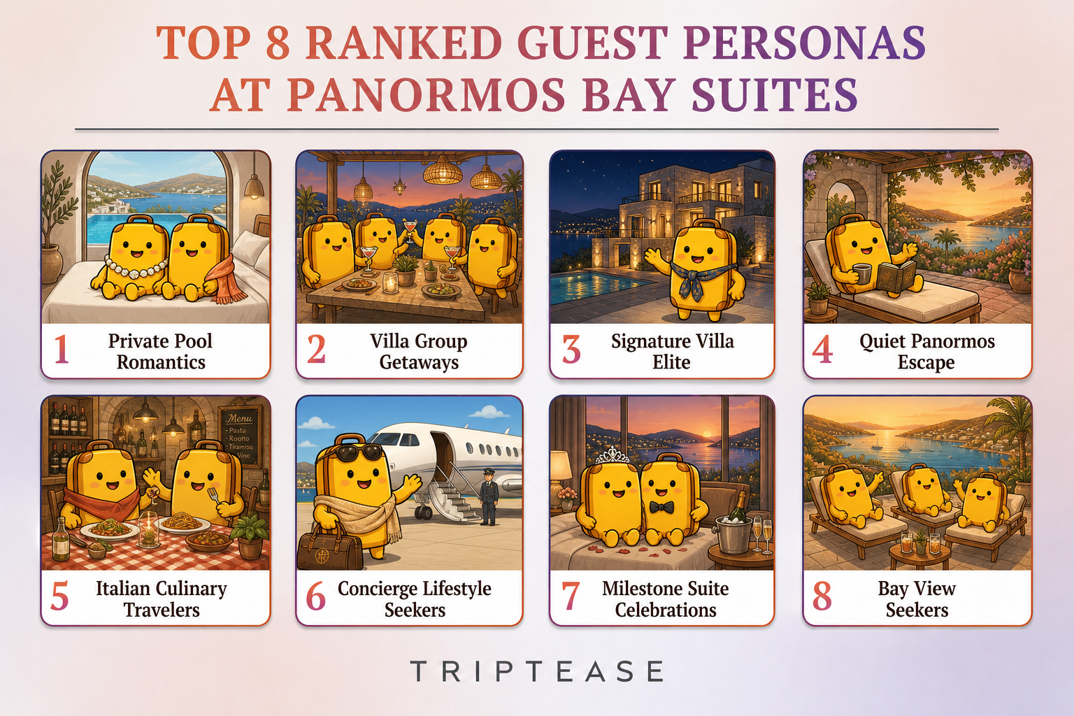 Panormos Bay Suites Guest Personas Report cover