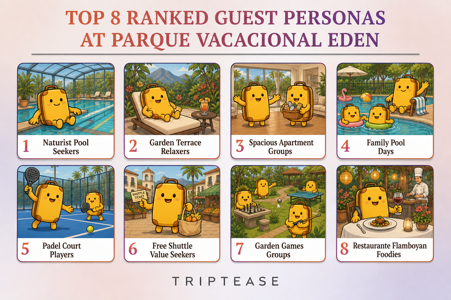 Parque Vacacional Eden Guest Personas Report cover