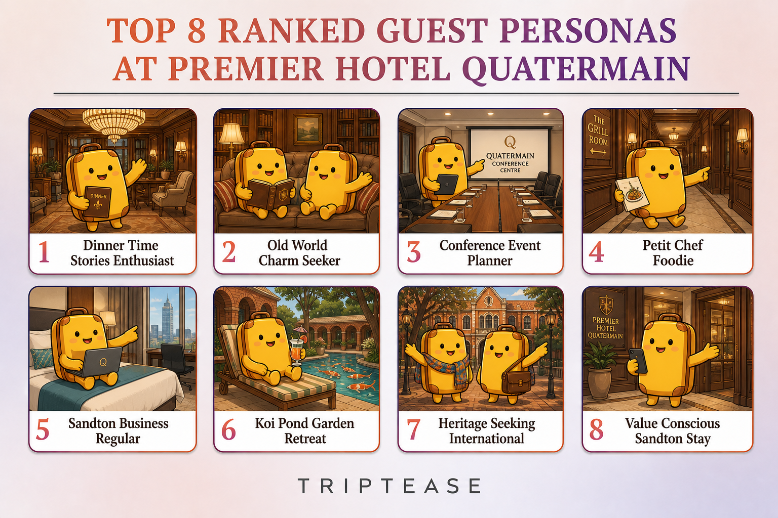 Premier Hotel Quatermain Guest Personas Report cover