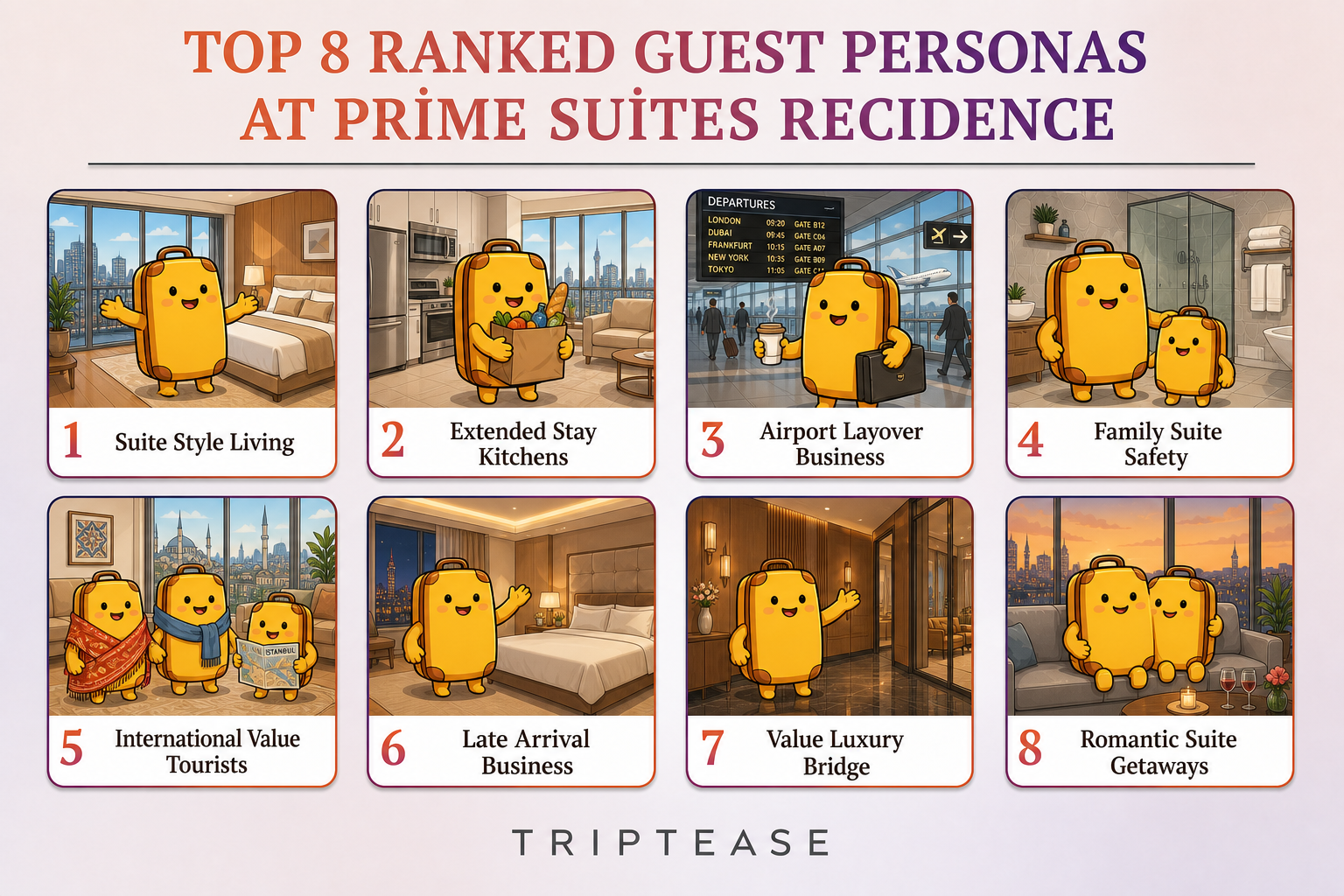 PRİME SUİTES RECIDENCE Guest Personas Report cover