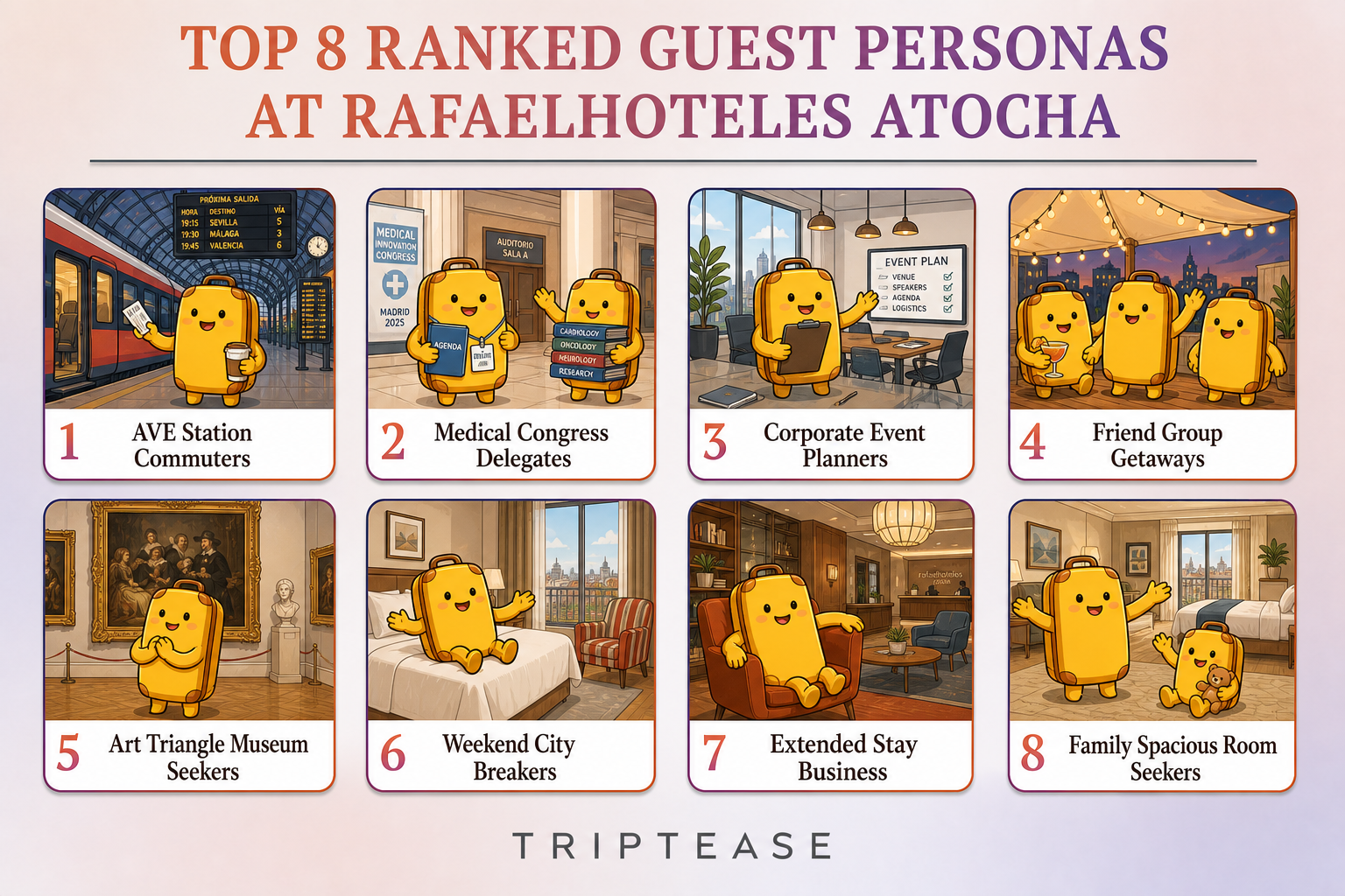 Rafaelhoteles Atocha Guest Personas Report cover