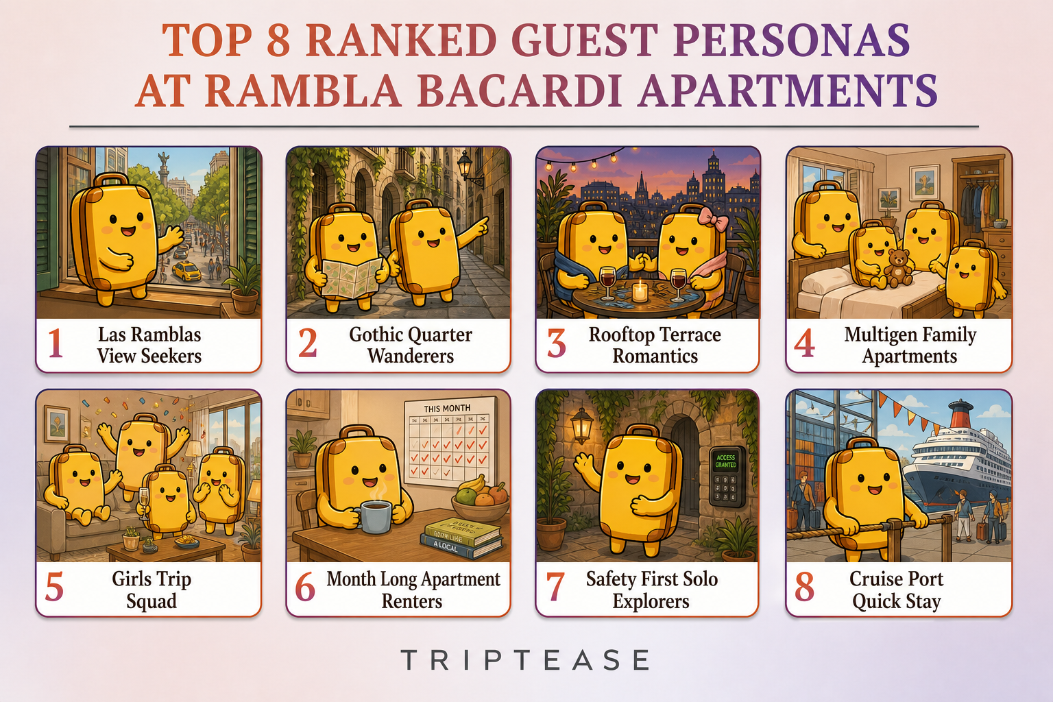 Rambla Bacardi Apartments Guest Personas Report cover