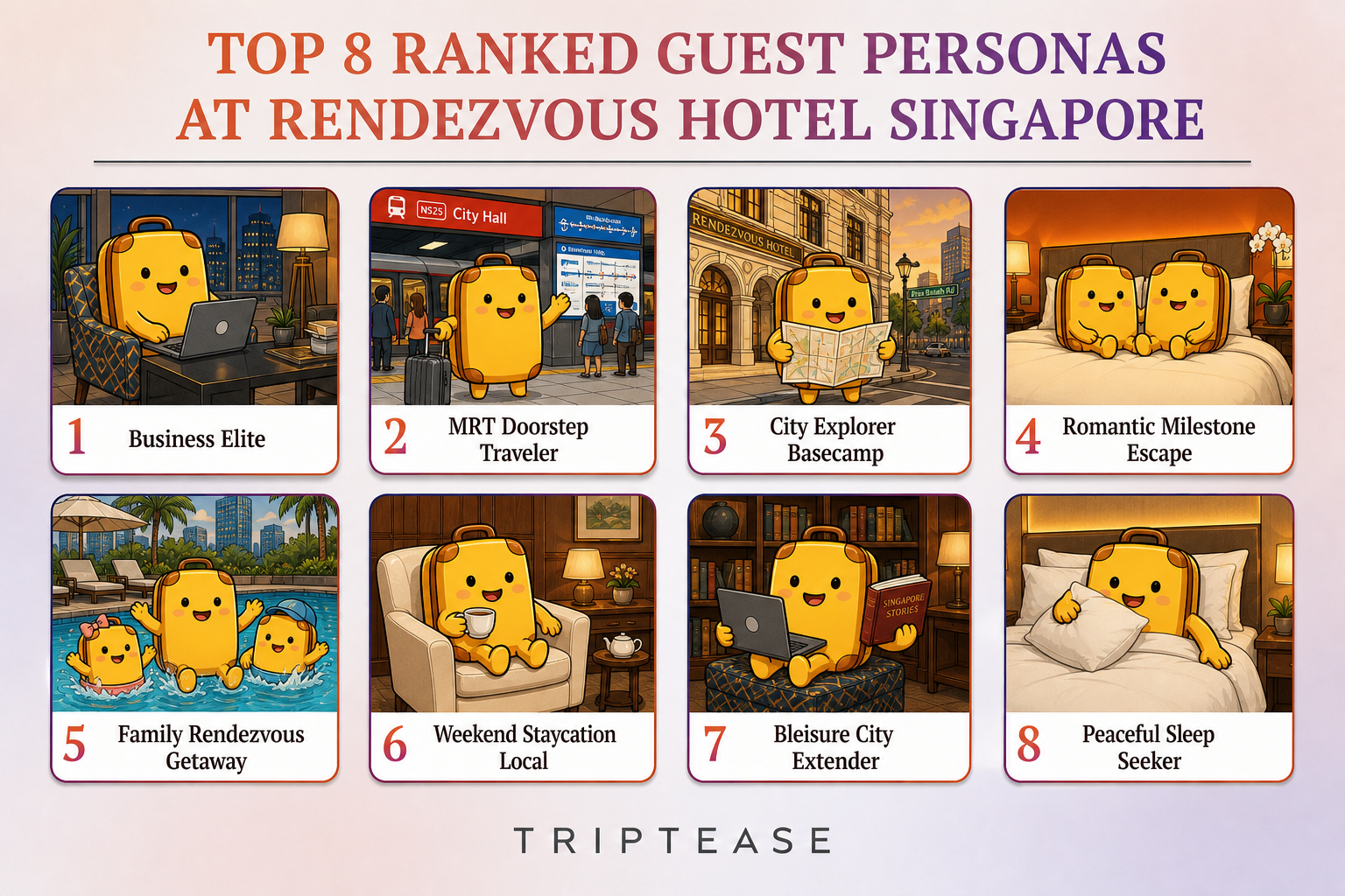Rendezvous Hotel Singapore Guest Personas Report cover