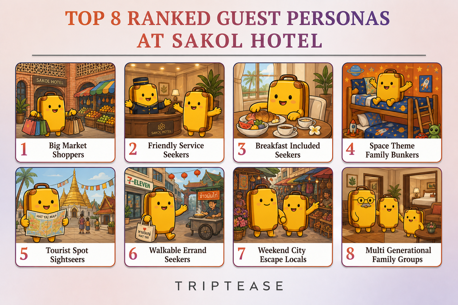 Sakol Hotel Guest Personas Report cover